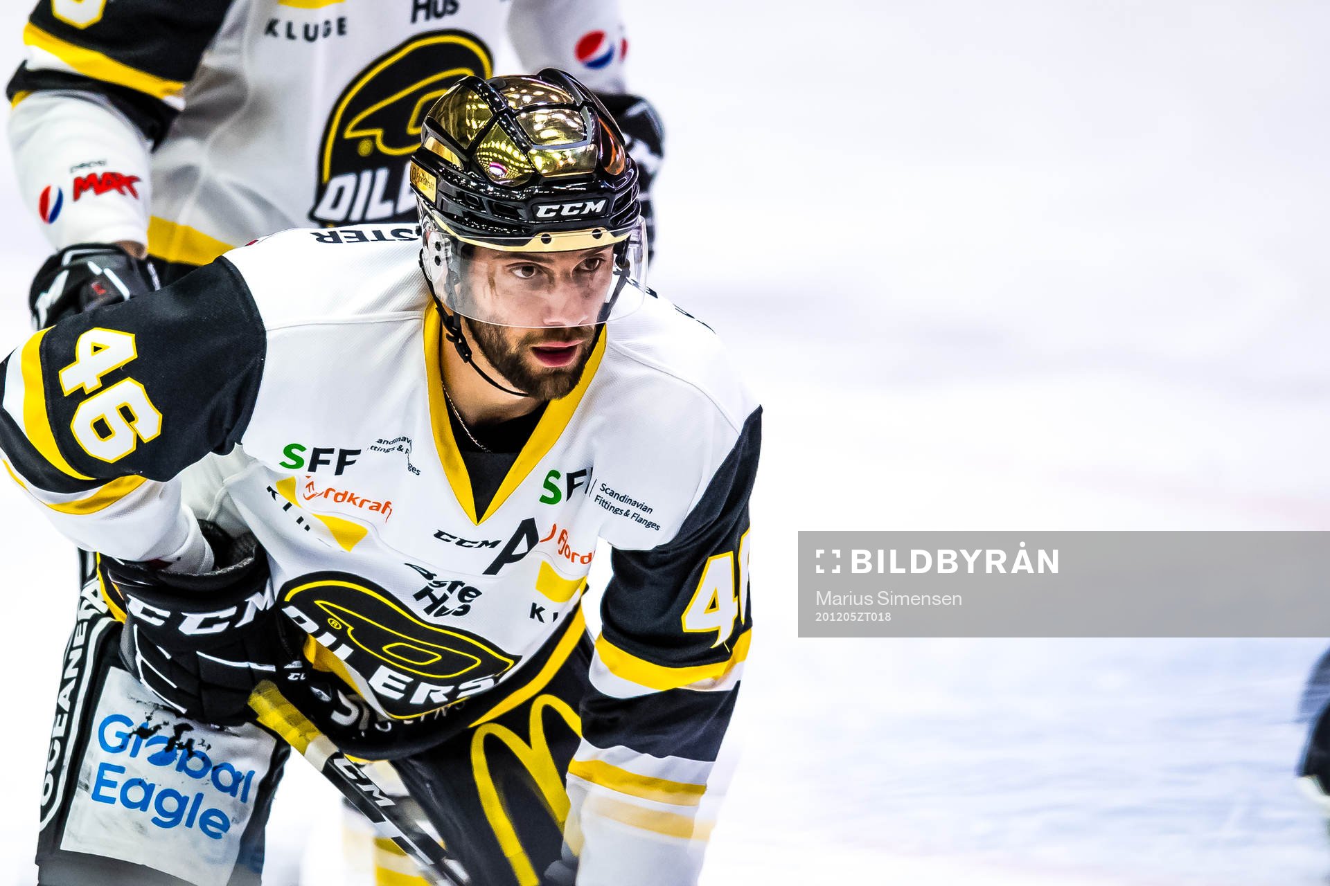 Dan Kissel of Stavanger Oilers