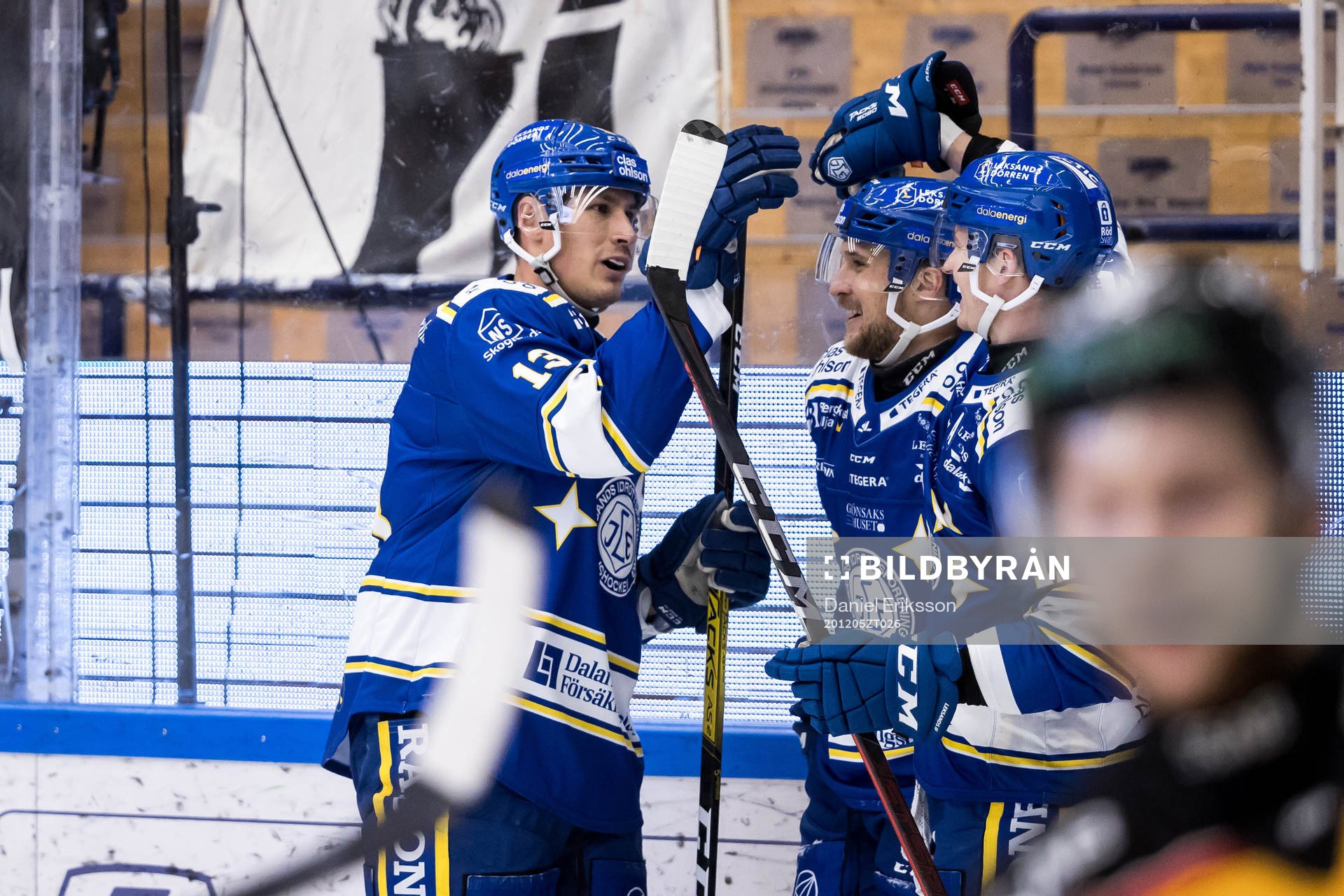 Leksands Jon Knuts jubel