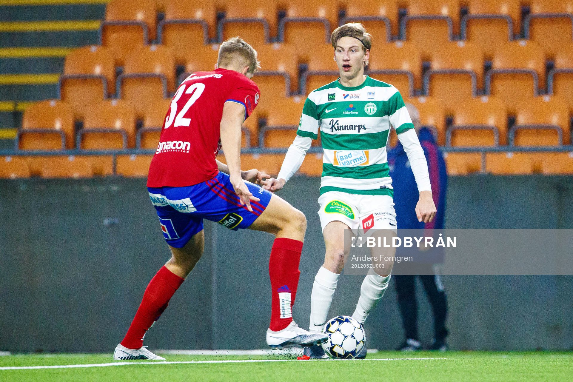 Östers Mattis Adolfsson och Västerås Albin Sporrong