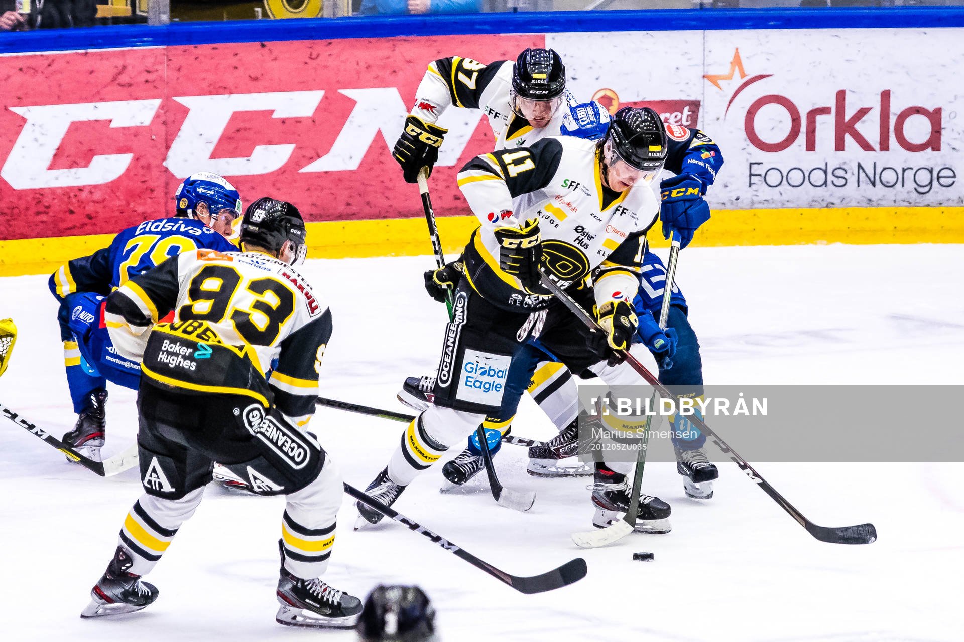 Simen Talge of Stavanger Oilers