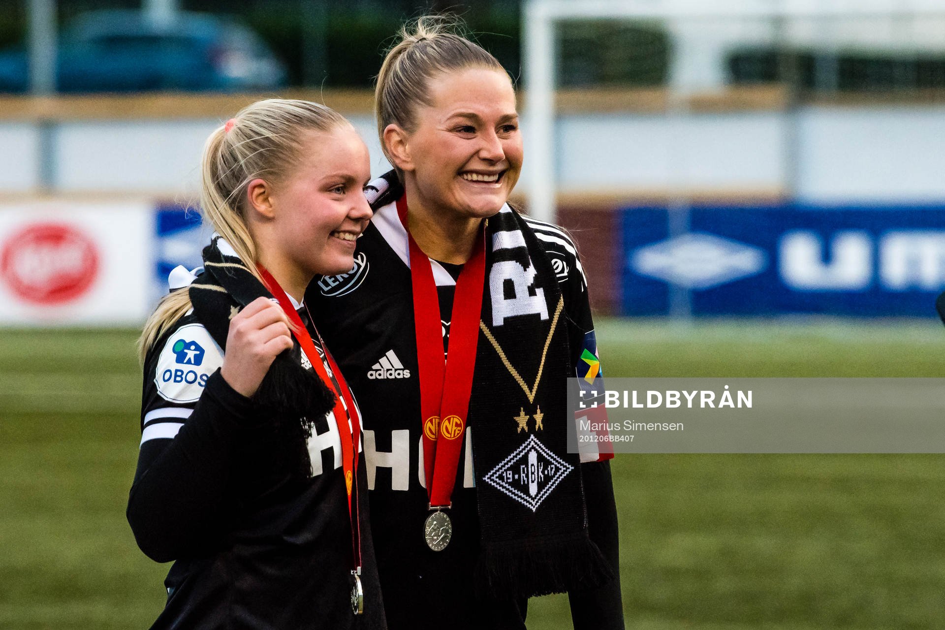 Celine Emilie Nergård and Lisa-Marie Karlseng Utland of