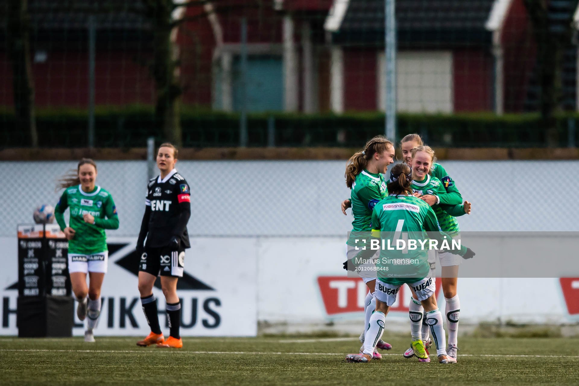 Ingeborg Lye Skretting of Klepp celebrates
