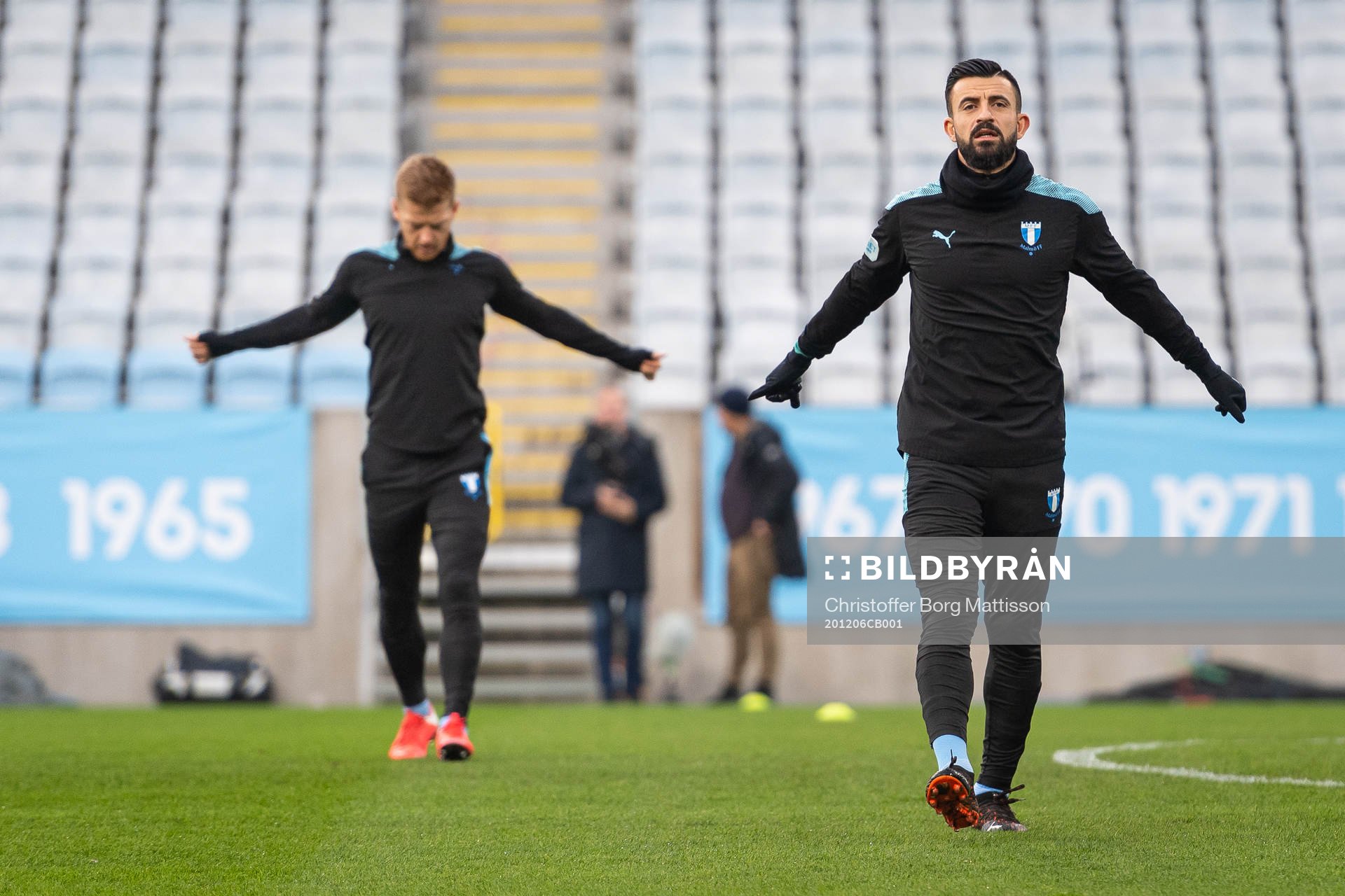 Malmö FFs Anders Christiansen och Behrang Safari