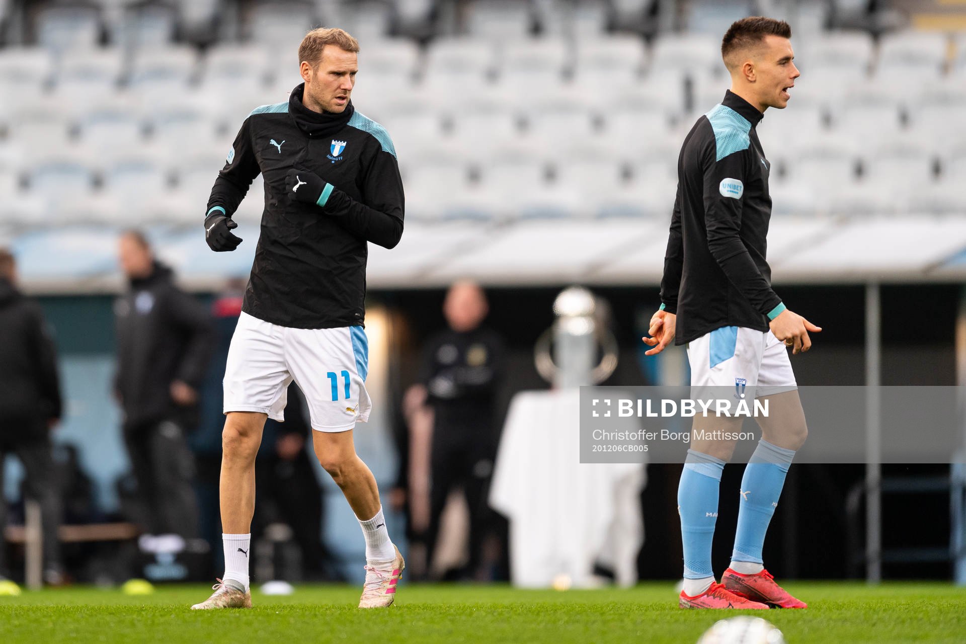 Malmö FFs Ola Toivonen och Jonas Knudsen