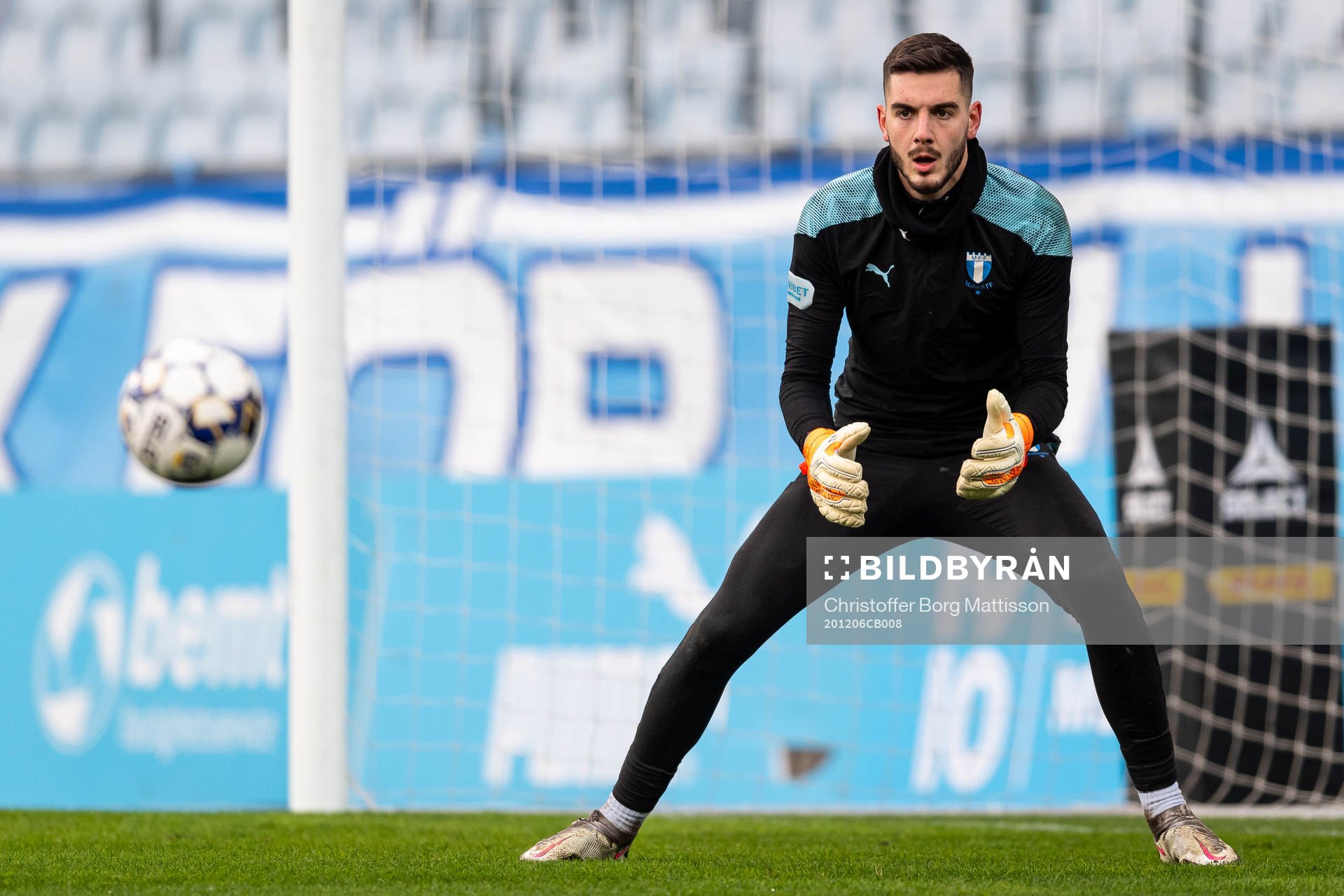 Malmö FFs målvakt Marko Johansson