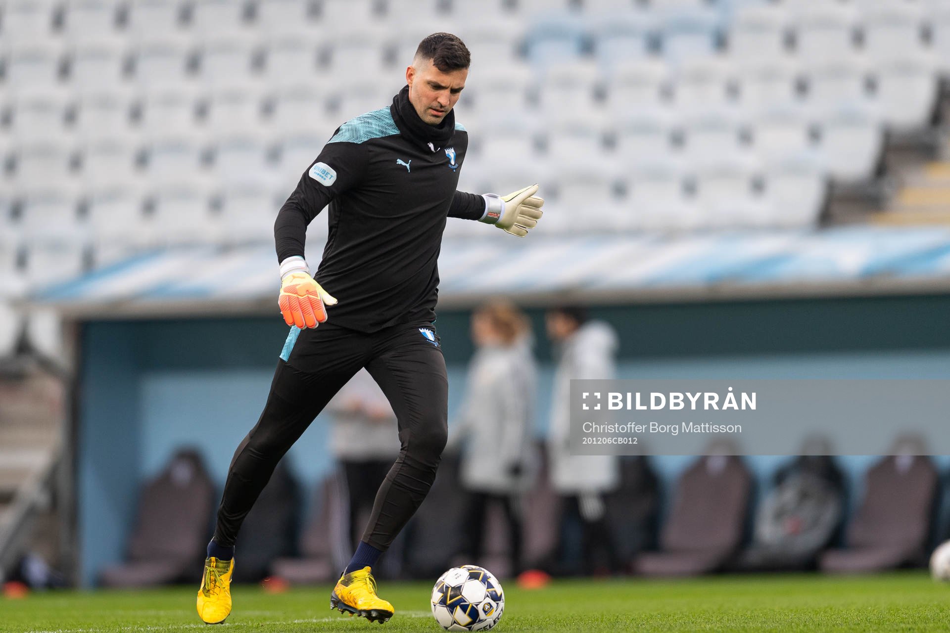 Malmö FFs målvakt Dusan Melicharek