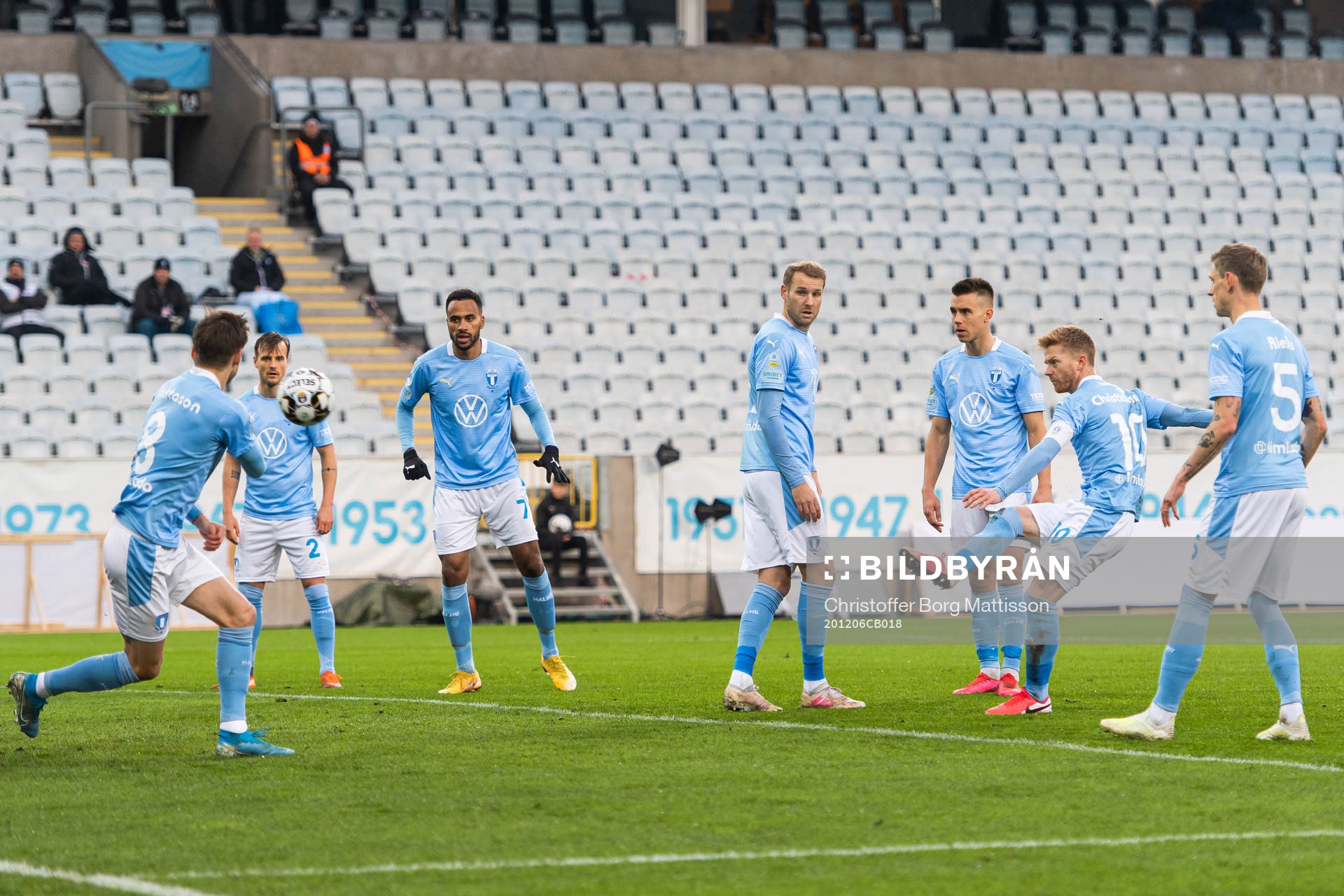 Malmö FFs Anders Christiansen gör 1-0