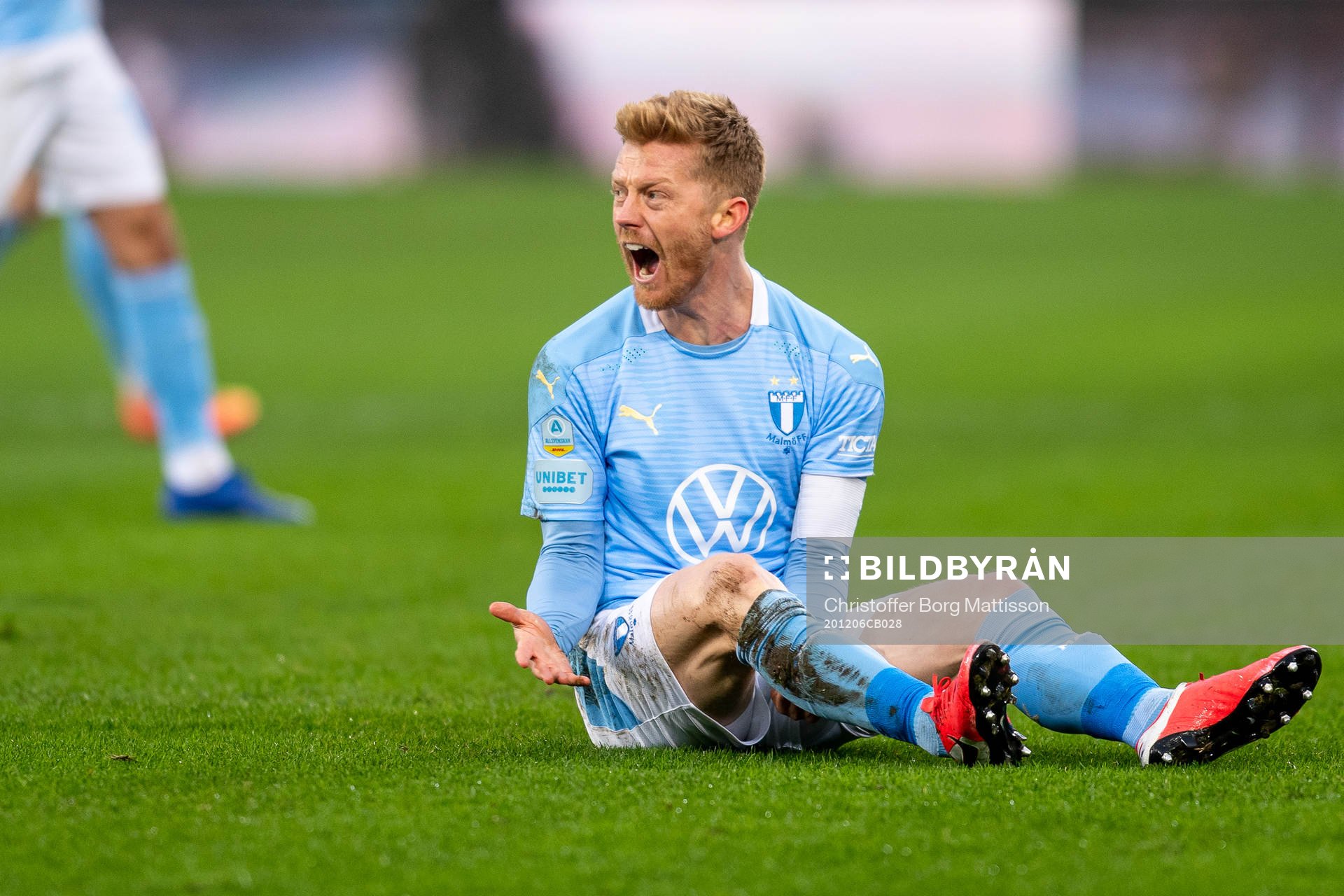 Malmö FFs Anders Christiansen reagerar