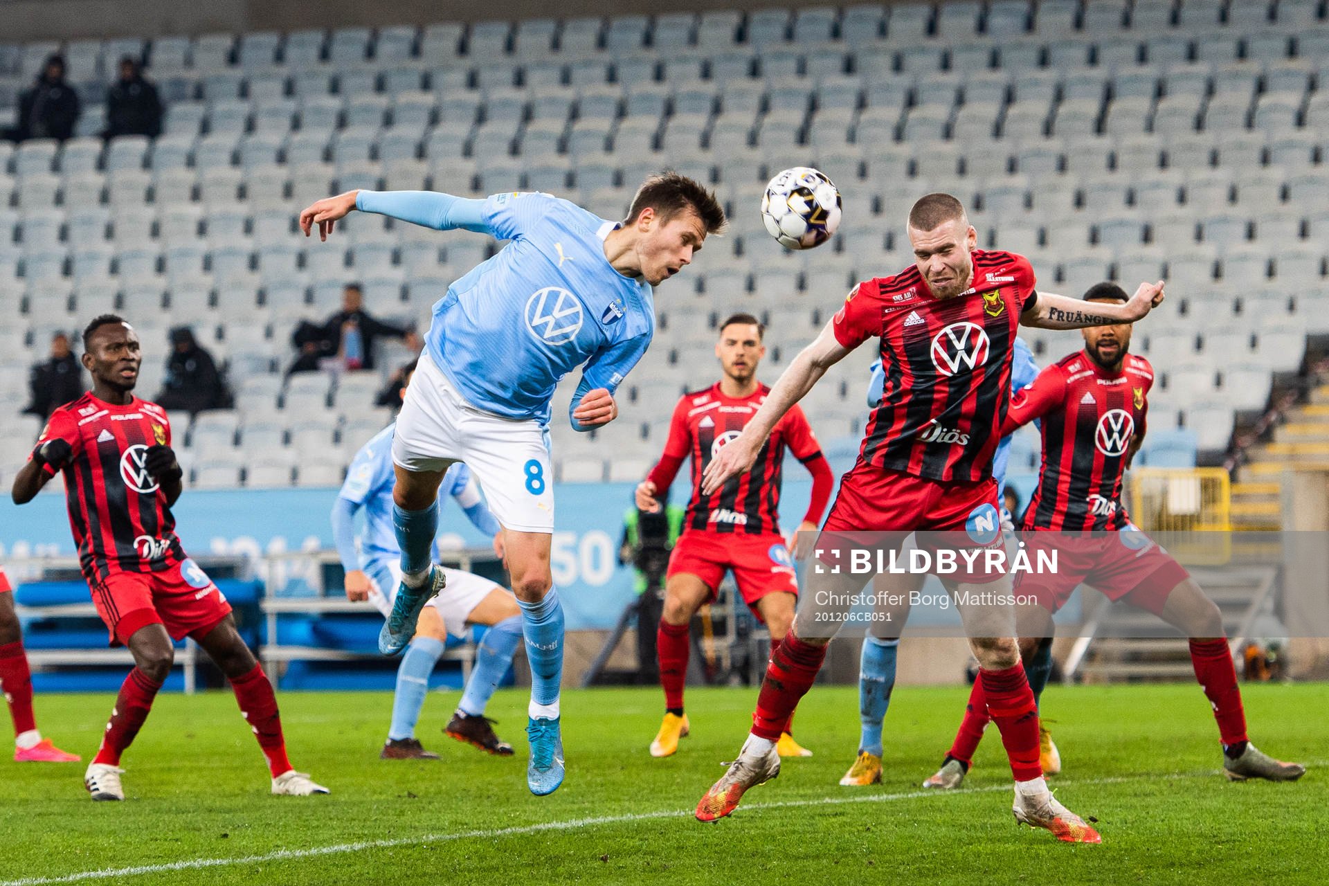 Malmö FFs Arnór Traustason och Östersunds Thomas