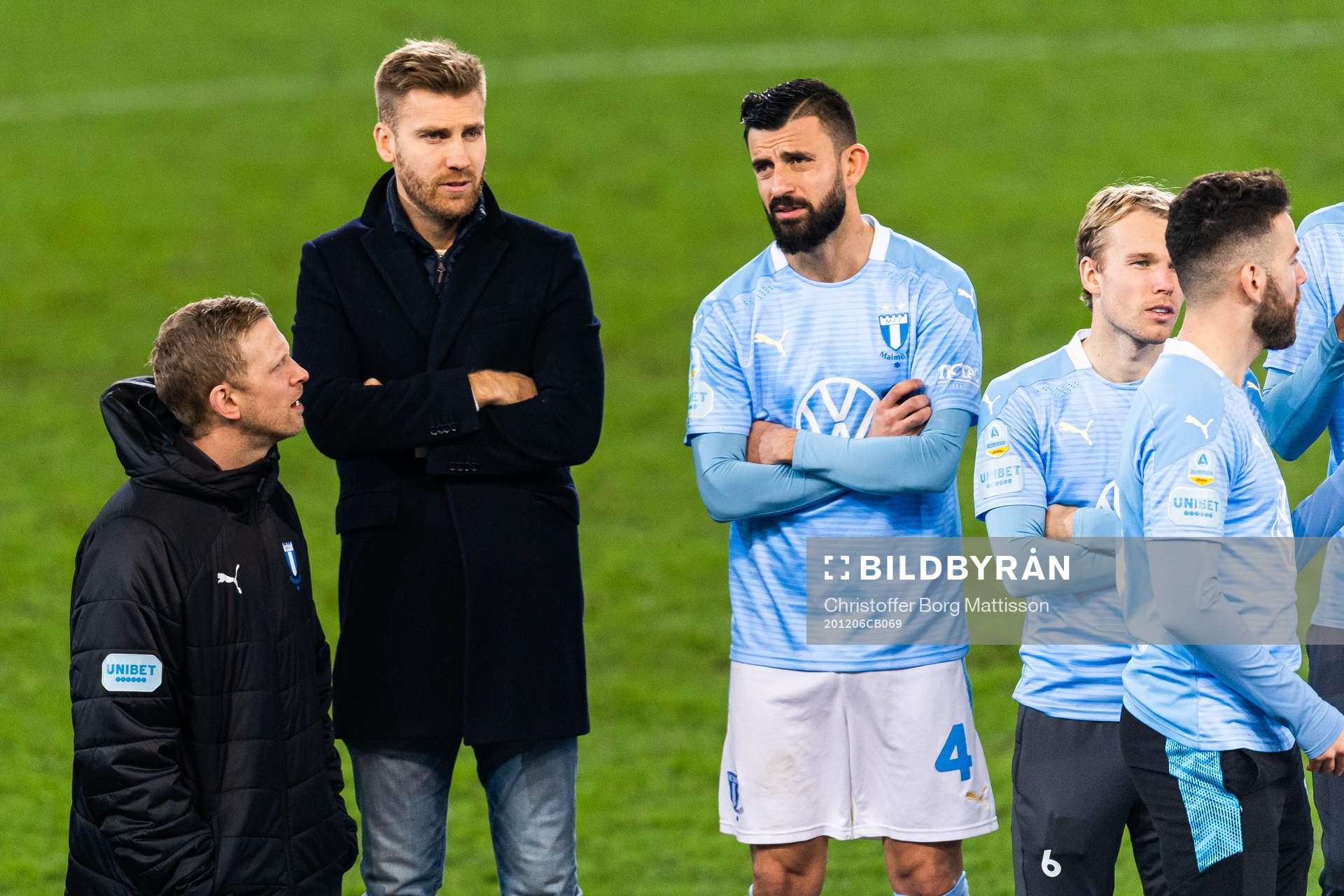 Malmö FFs Rasmus Bengtsson och Behrang Safari