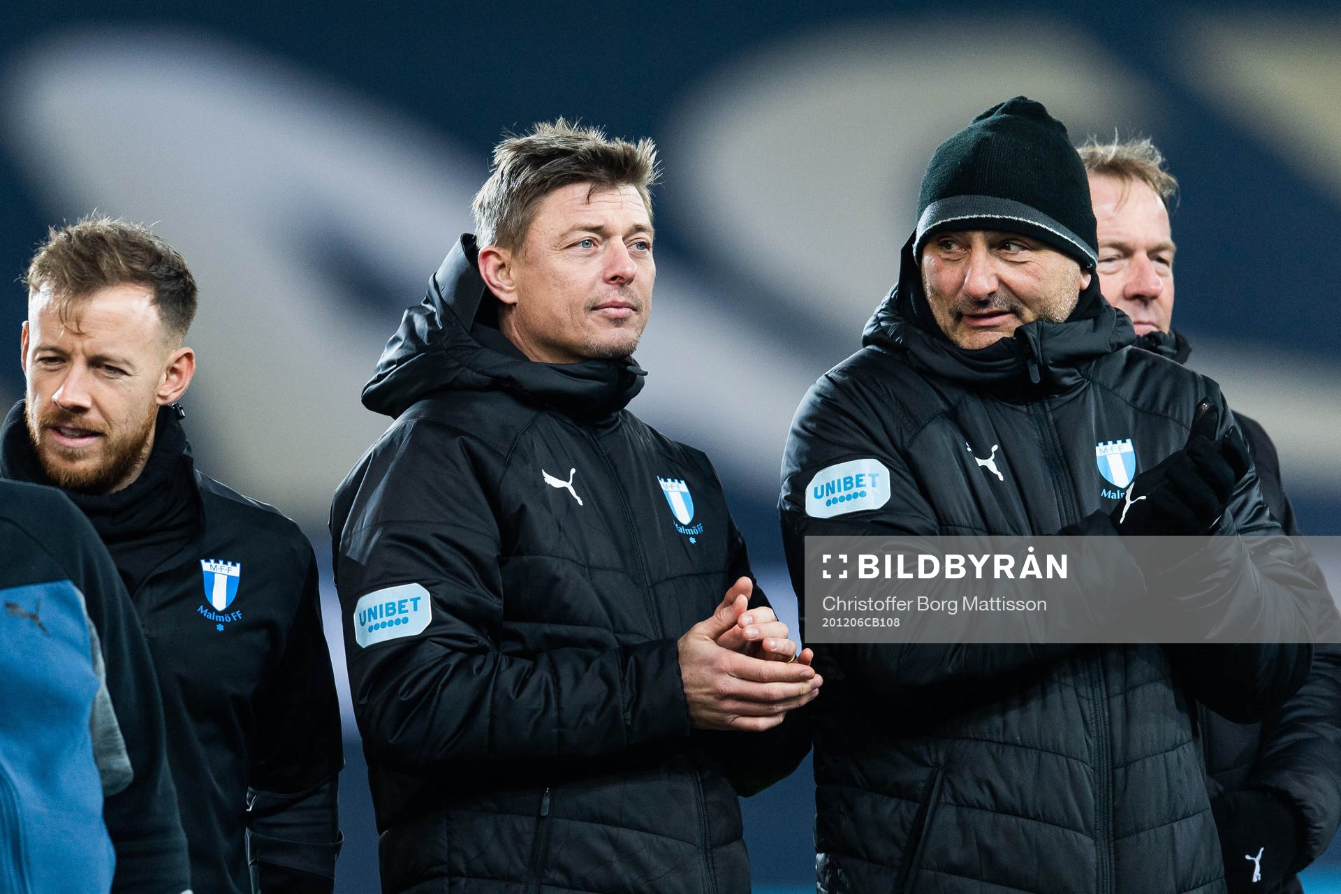 Malmö FFs huvudtränare Jon Dahl Tomasson   och