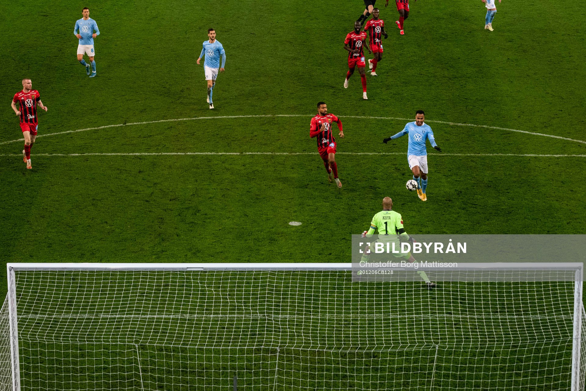 Malmö FFs Isaac Kiese Thelin