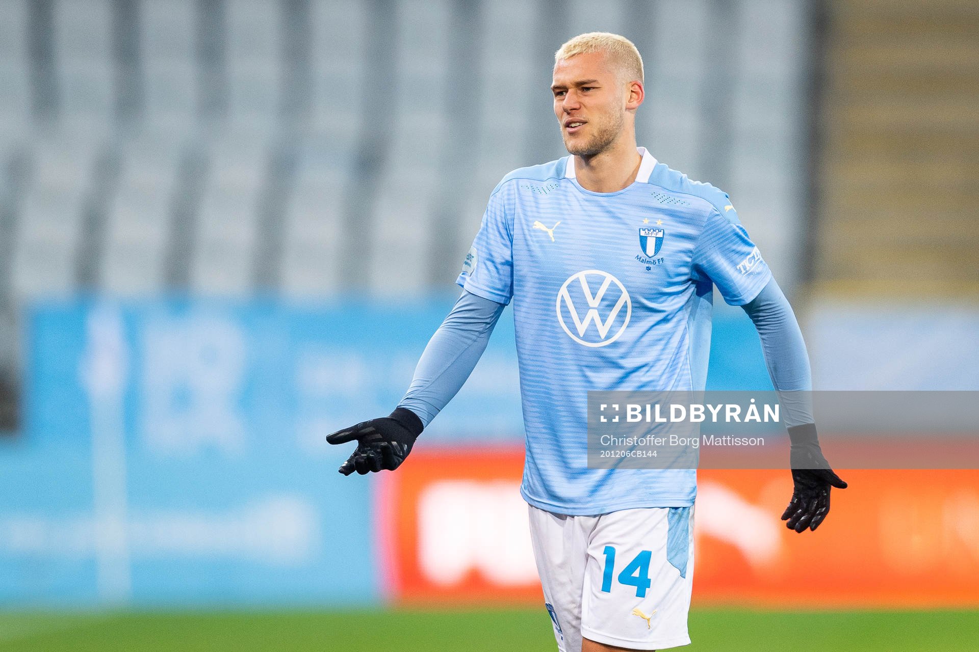 Malmö FFs Felix Beijmo deppar