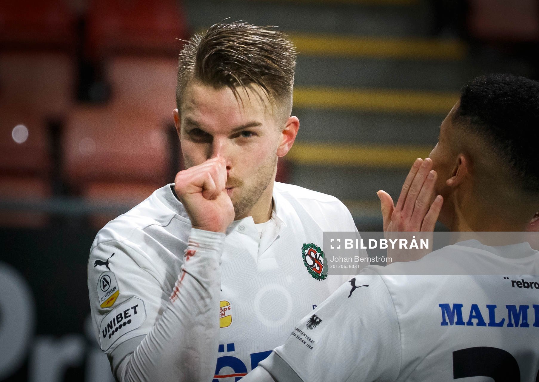 Örebros Erik Björndahl gör 2-1 och jublar