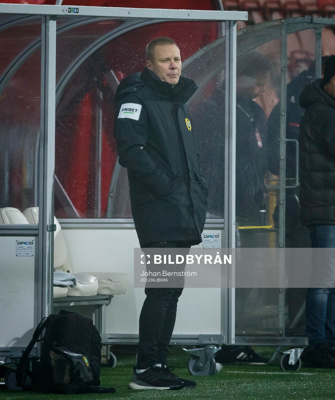 Hammarbys tränare Stefan Billborn