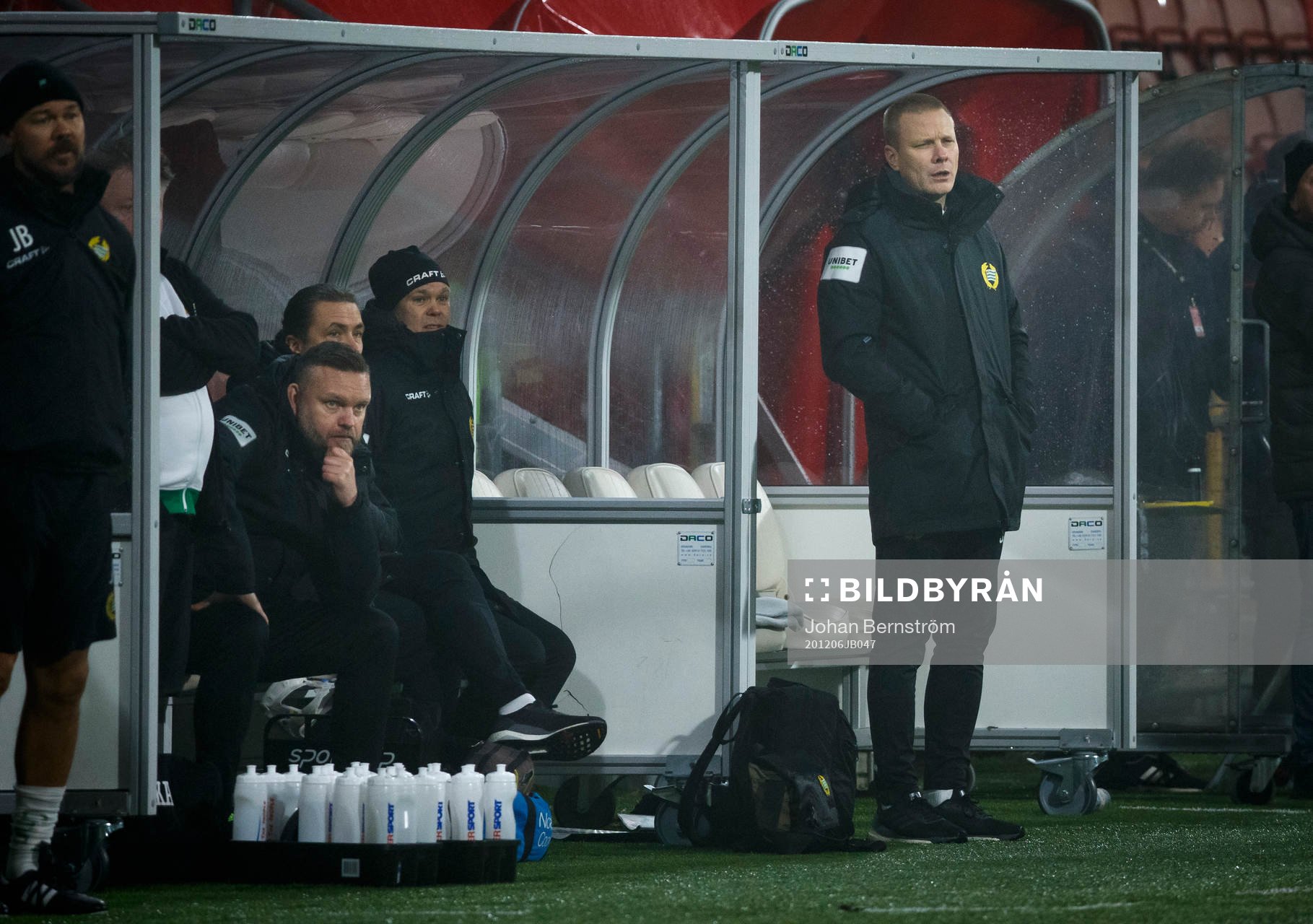 Hammarbys tränare Stefan Billborn
