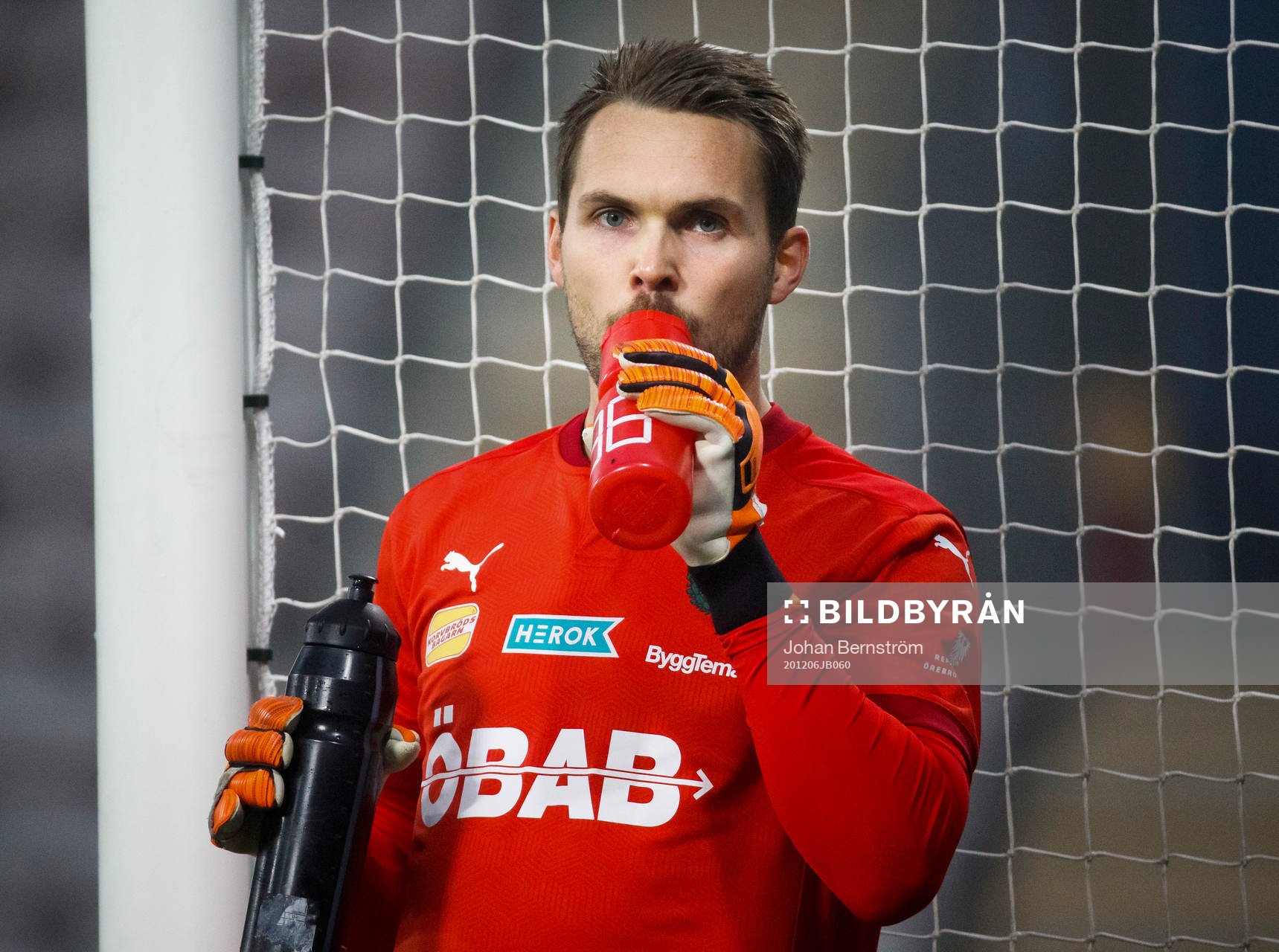 Örebros målvakt Oscar Jansson