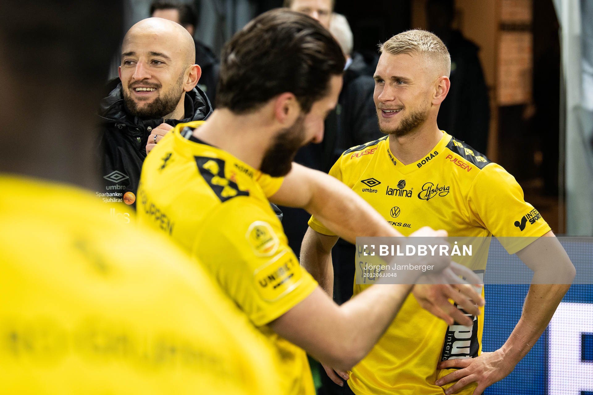 Elfsborgs Simon Strand och Robert Gojani