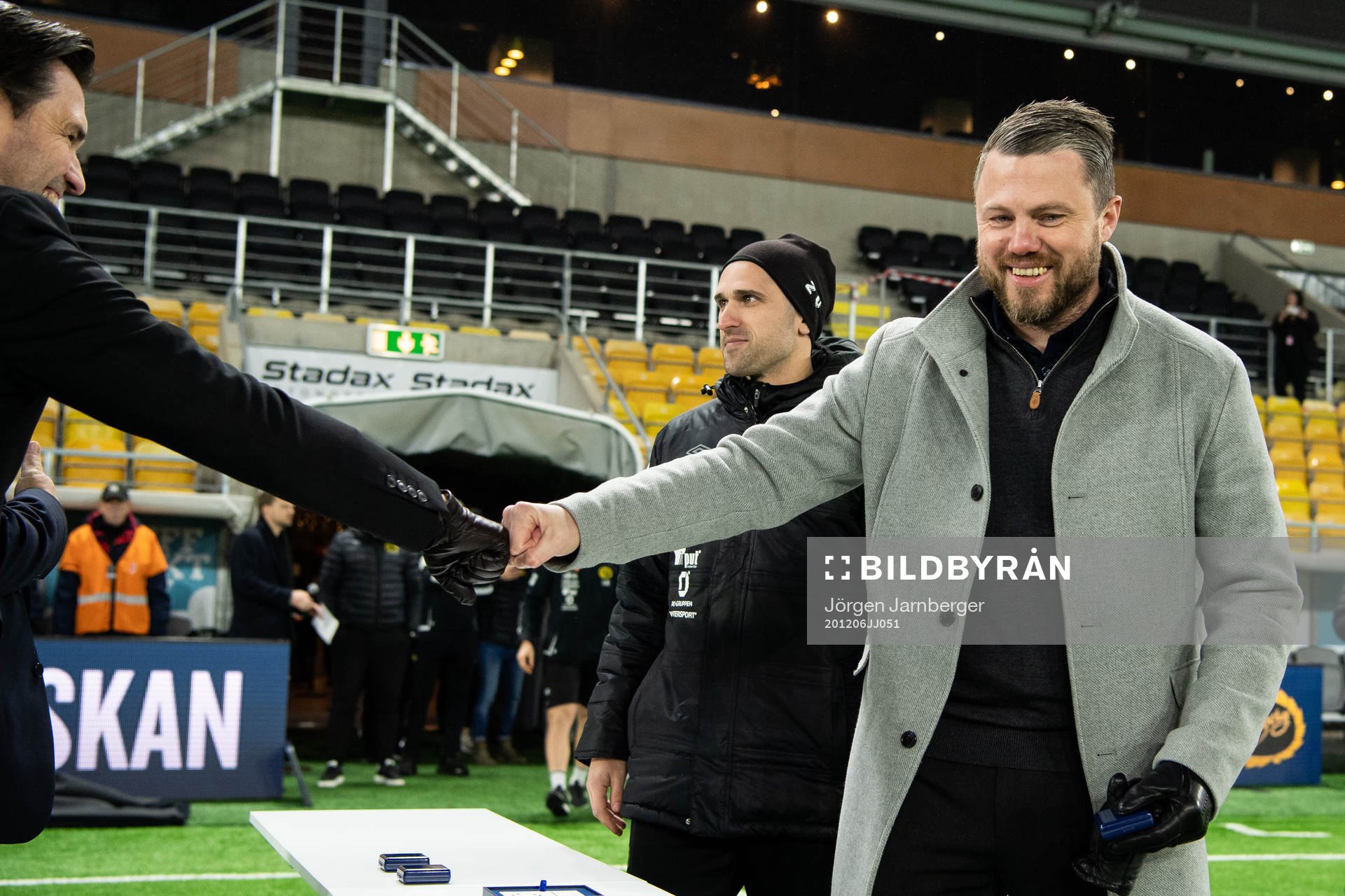 Elfsborgs manager Jimmy Thelin och assisterande tränare