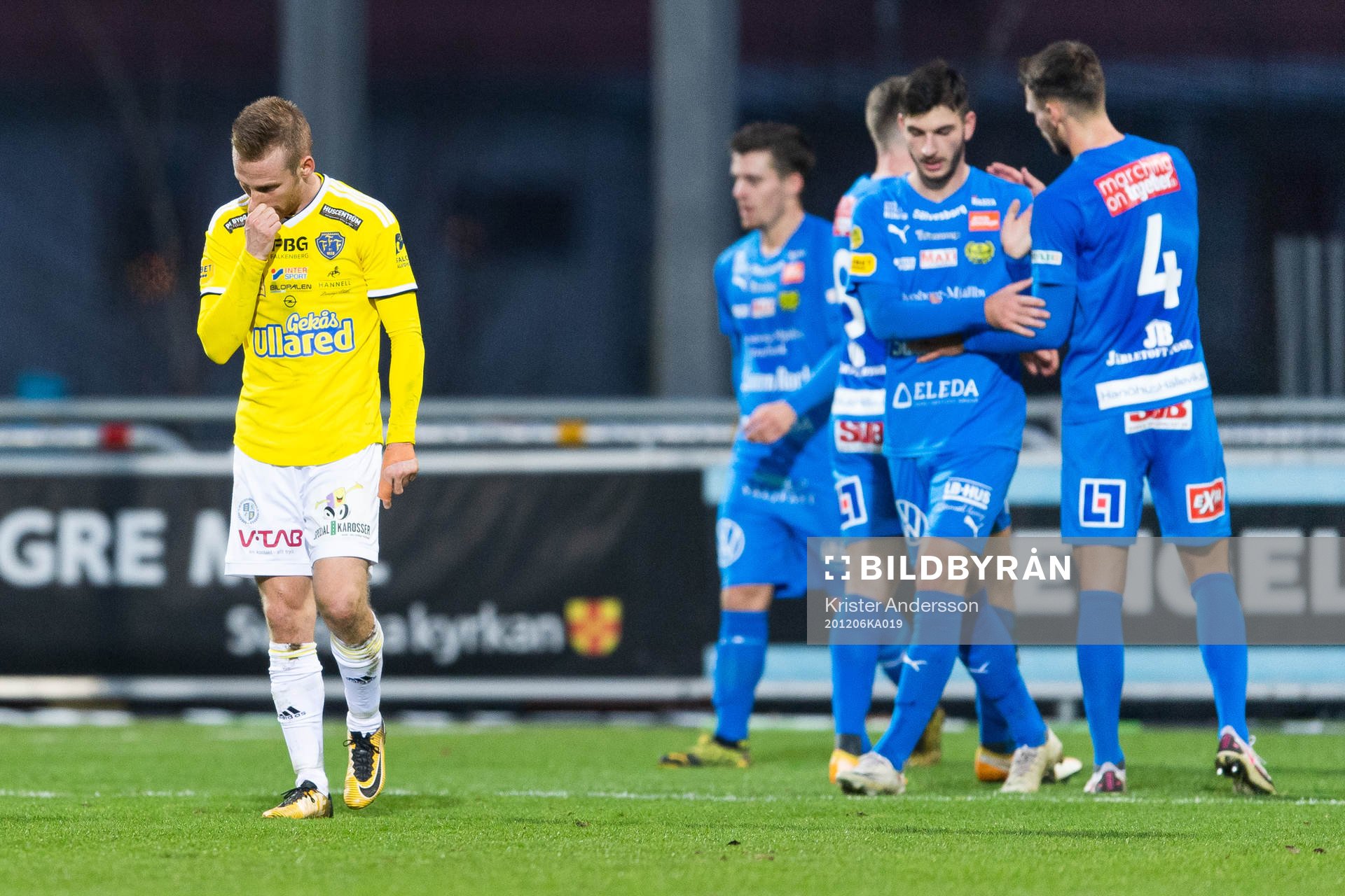 Falkenbergs Tobias Englund deppar