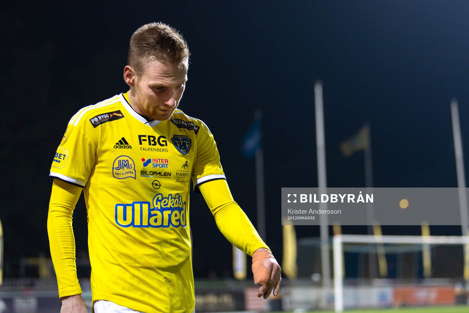 Falkenbergs Tobias Englund deppar