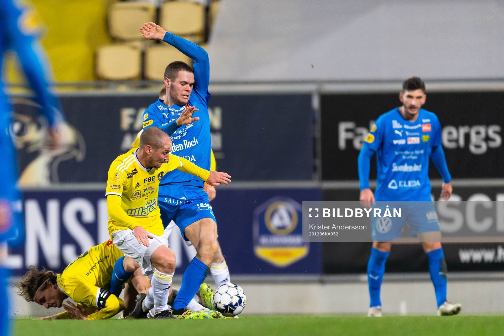 Falkenbergs Christoffer Carlsson och Mjällbys Eric