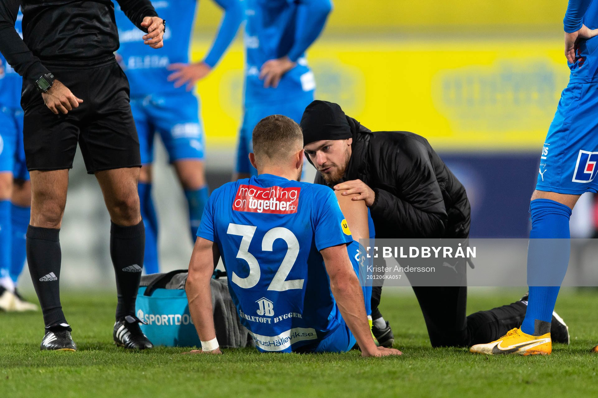 Mjällbys Erik Pärsson med skada