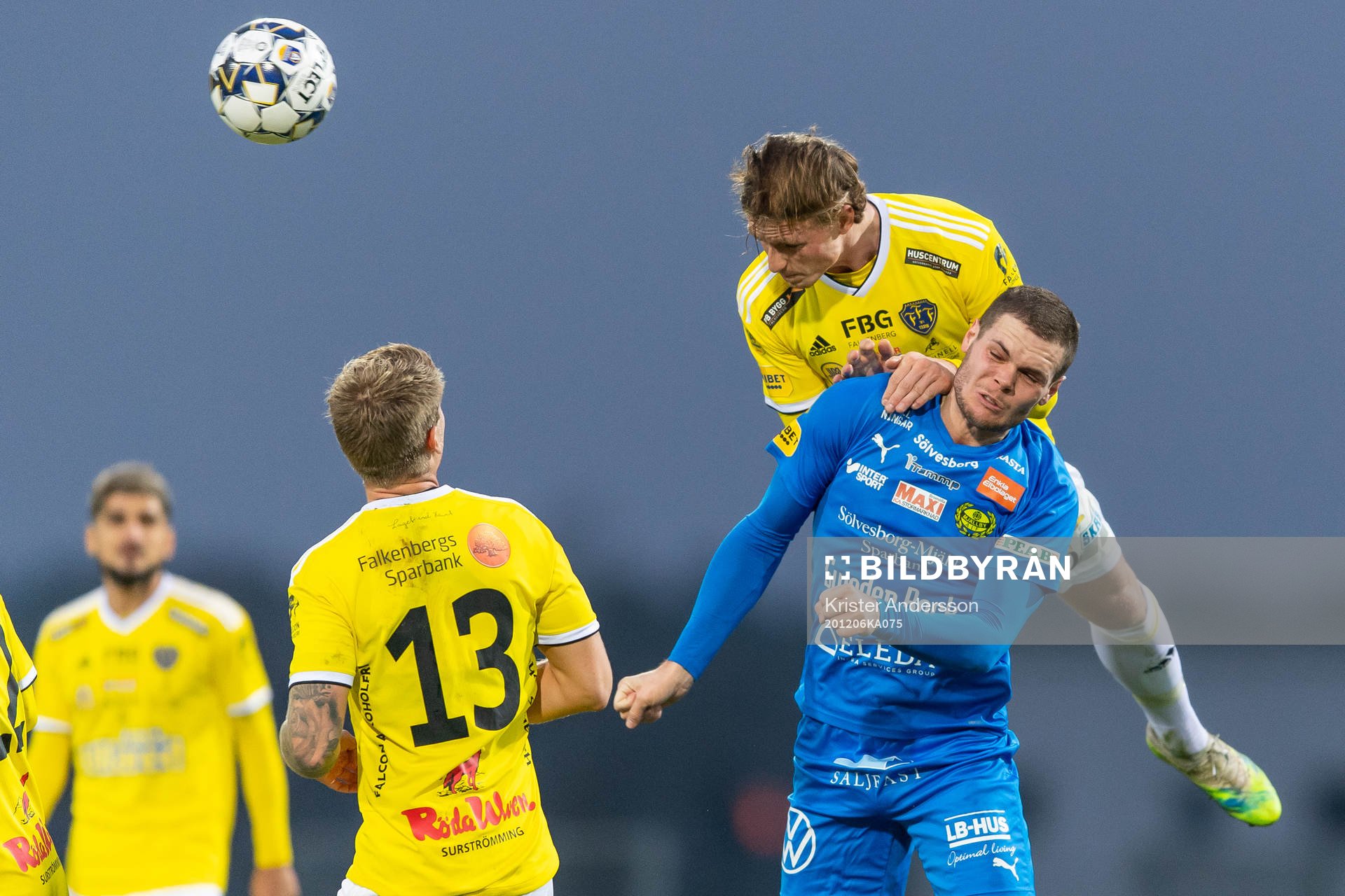 Falkenbergs Carl Johansson och Mjällbys Jacob Bergström