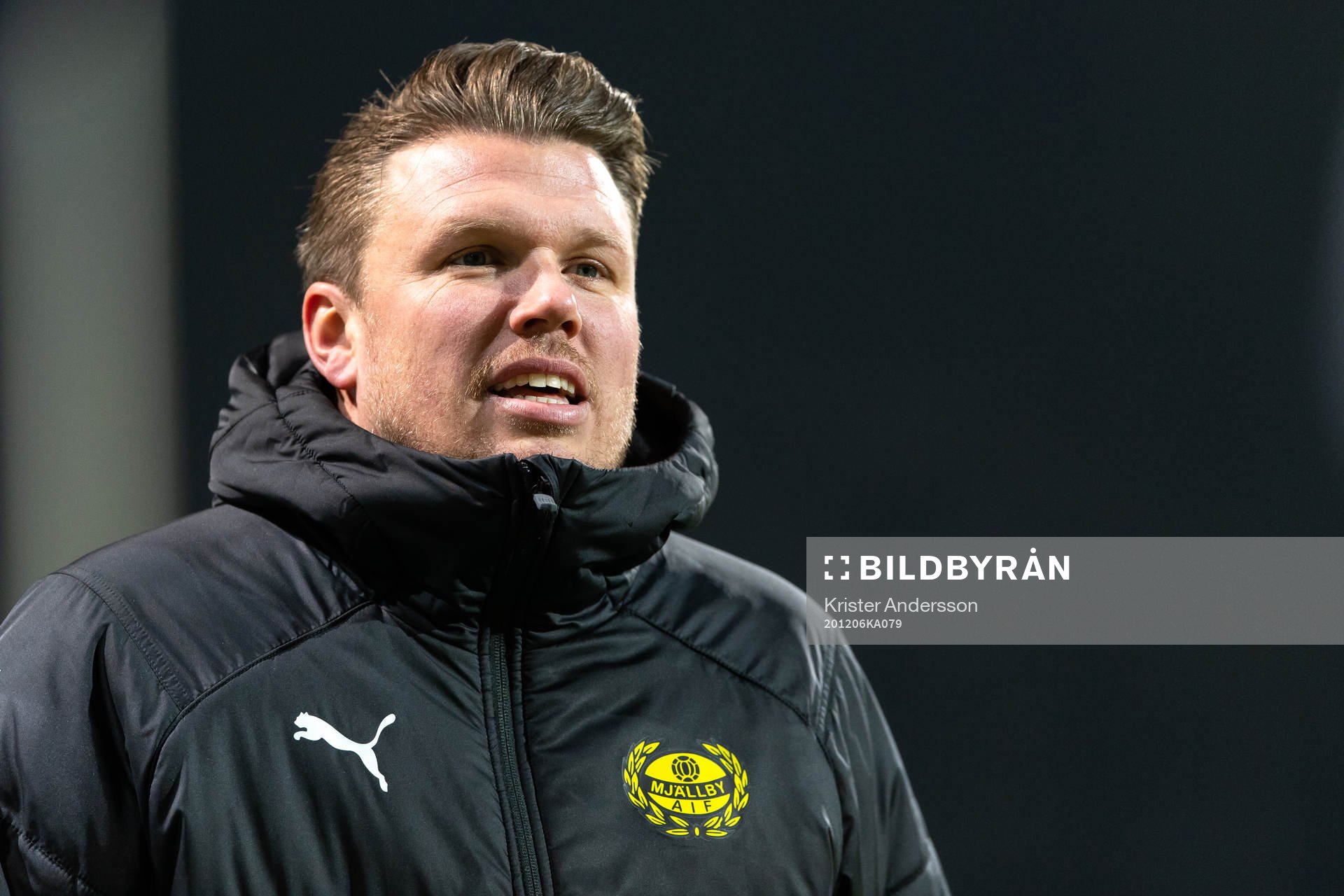 Mjällbys assisterande tränare Christian Järdler