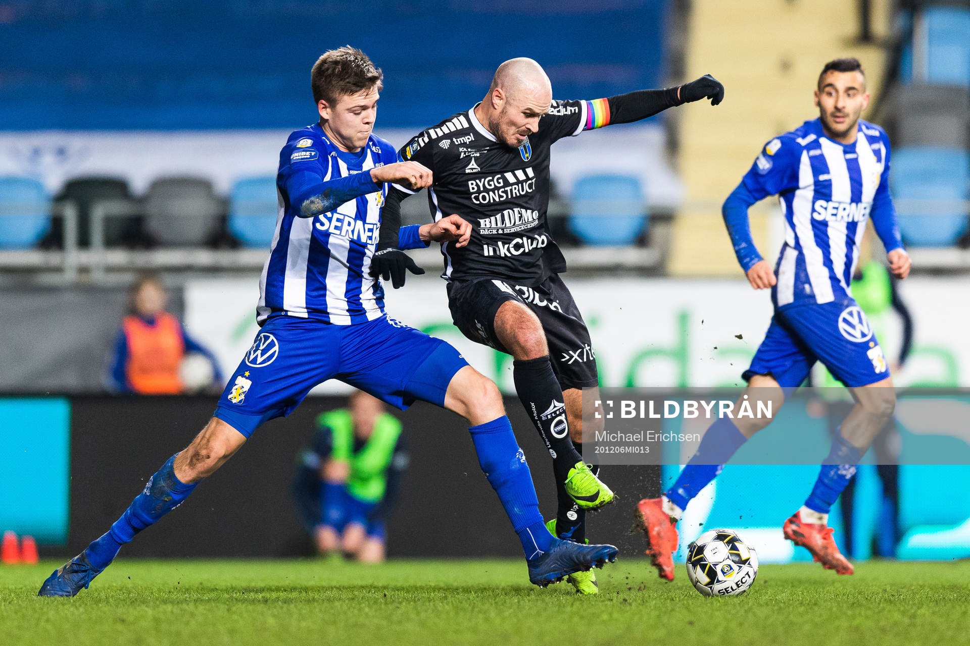 IFK Göteborg Emil Holm och Sirius Niklas Thor
