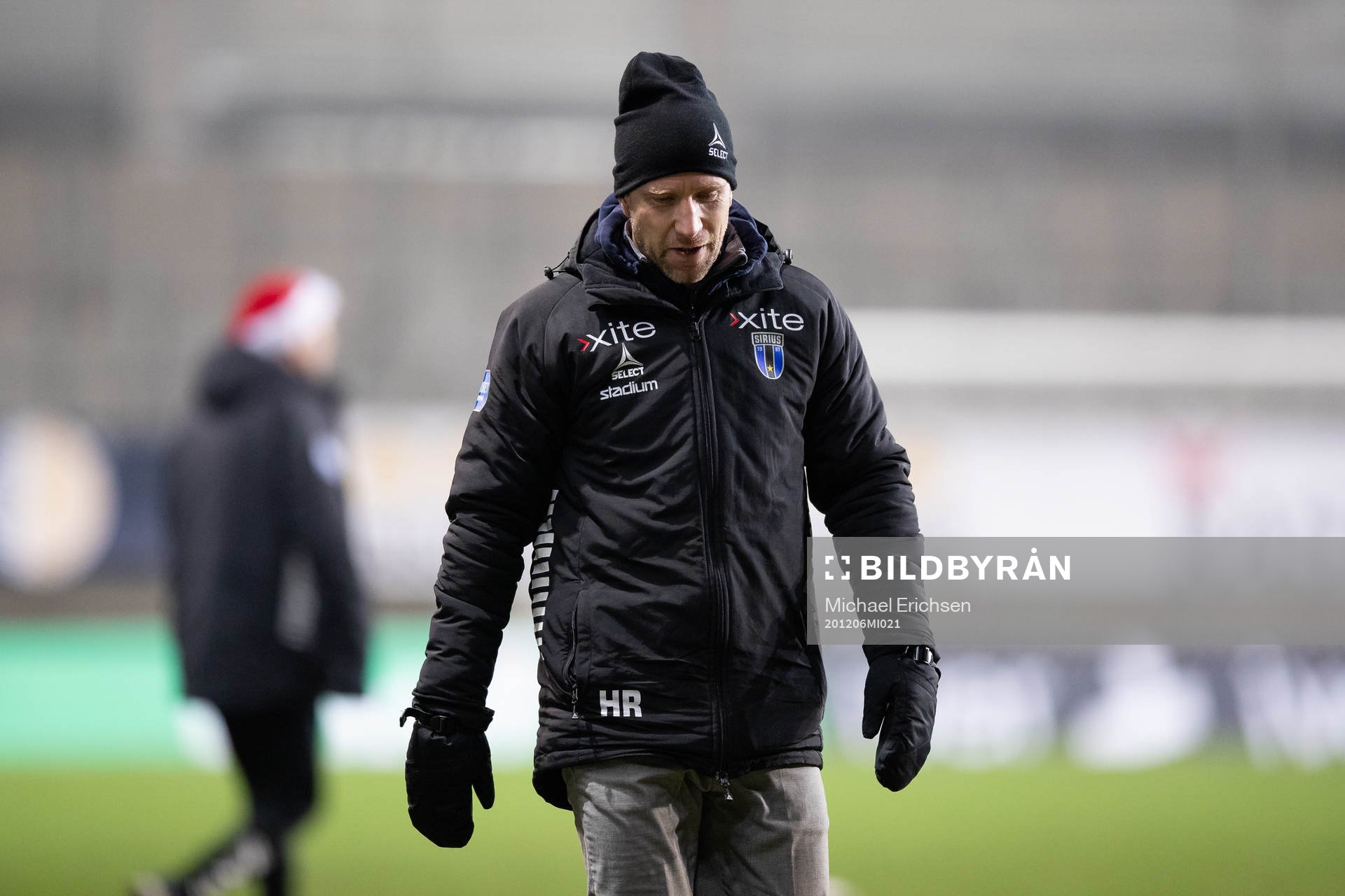 Sirius tränare Henrik Rydström deppar