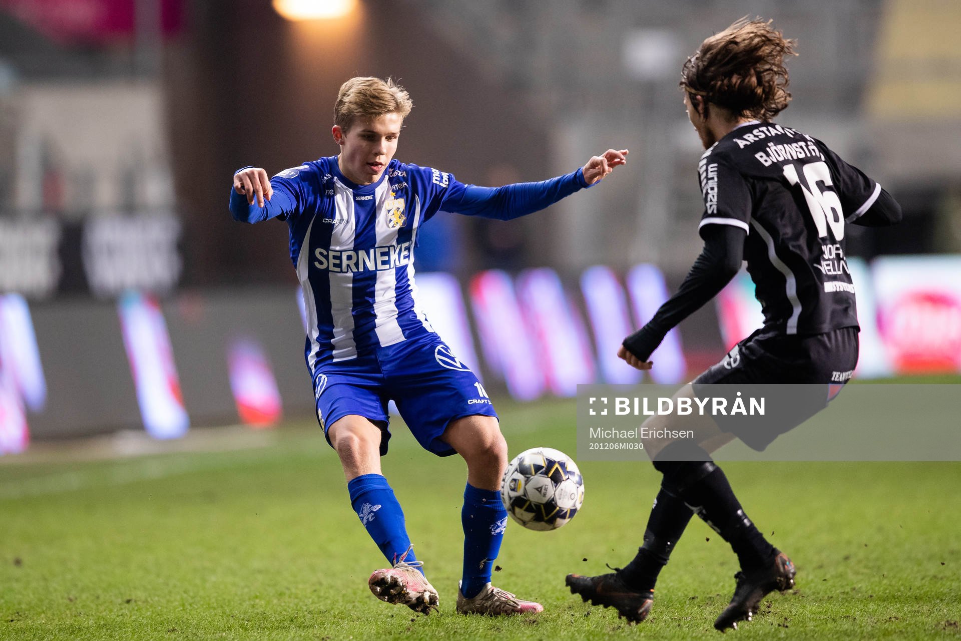 IFK Göteborg Isak Dahlqvist och Sirius Axel Björnström