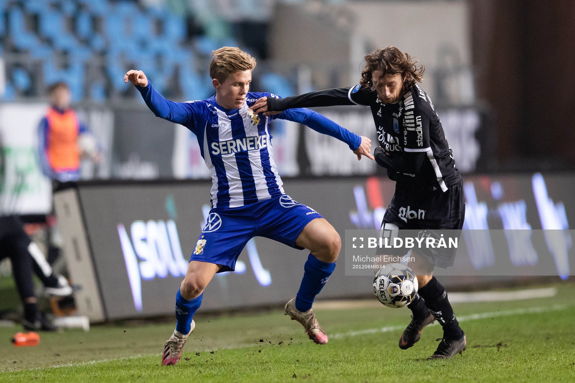 IFK Göteborgs Isak Dahlqvist och Sirius Axel Björnström