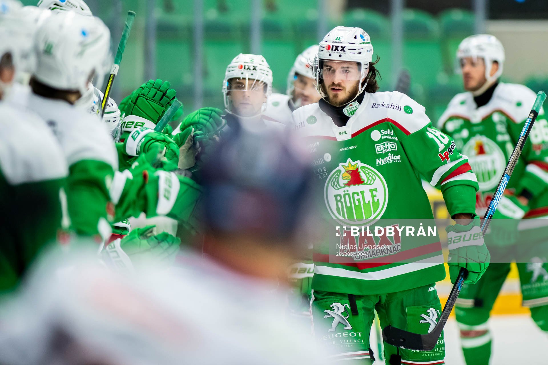 Rögles Dennis Everberg jublar