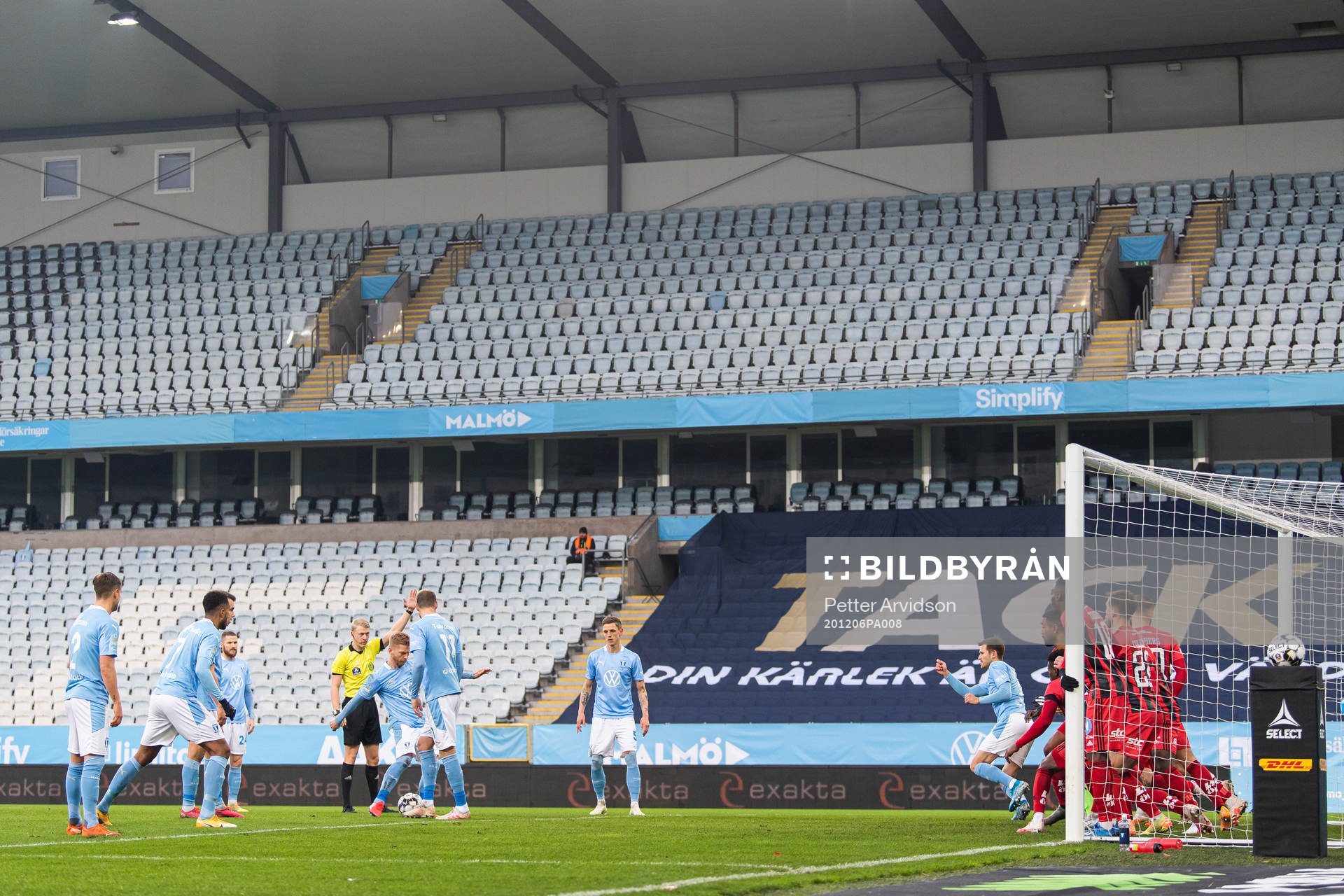 Malmö FFs Anders Christiansen gör 1-0