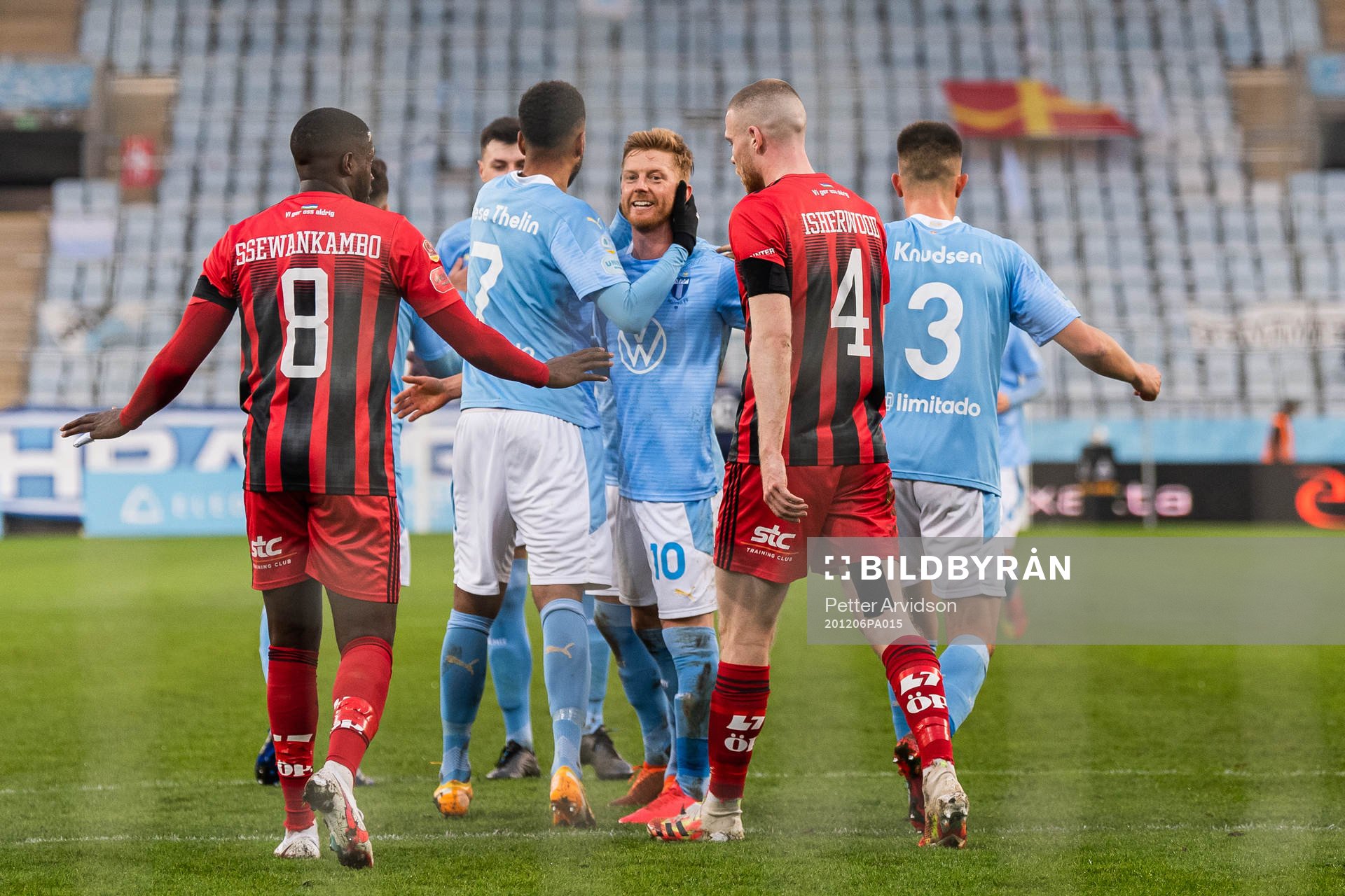 Malmö FFs Anders Christiansen jublar