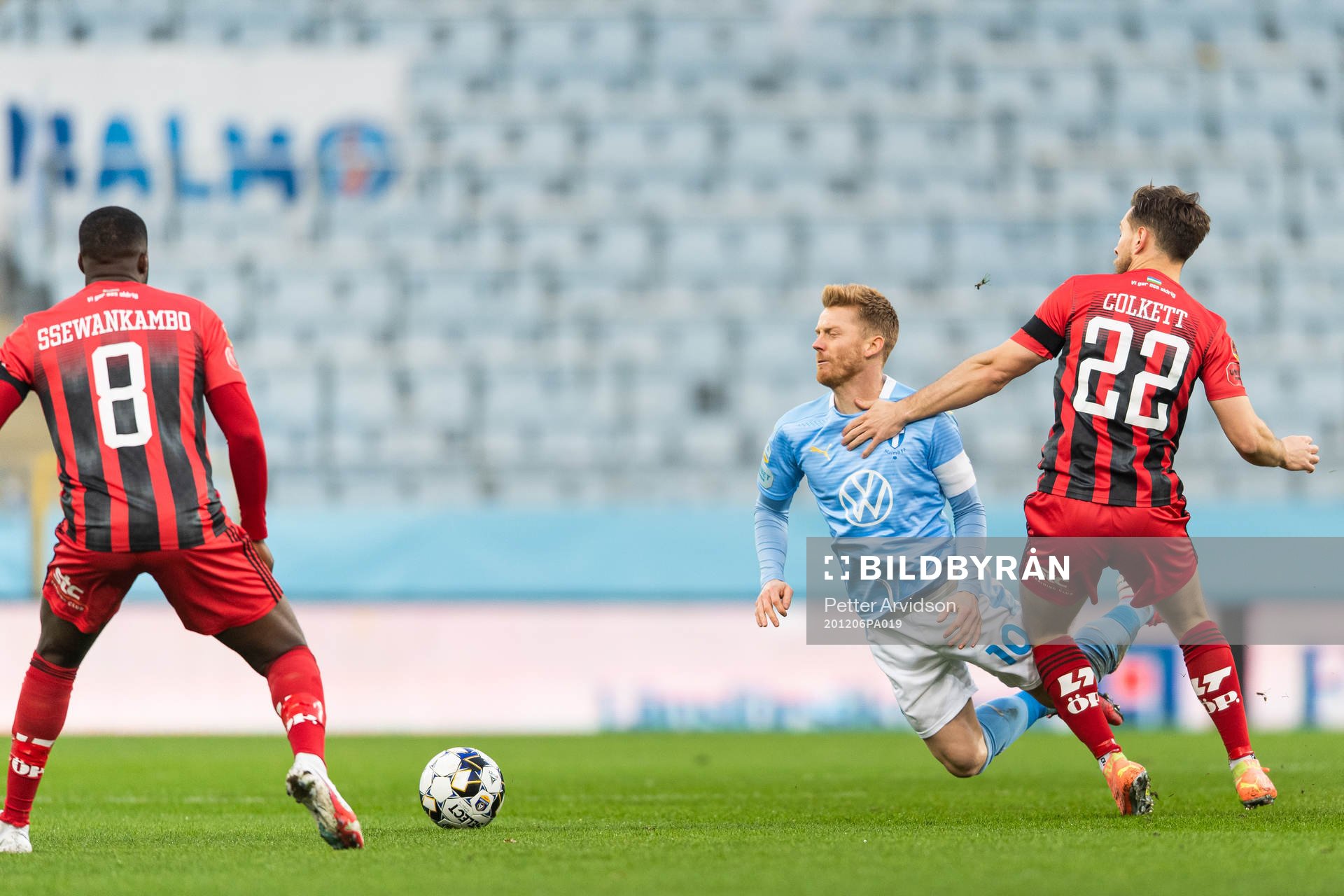 Malmö FFs Anders Christiansen och Östersunds Charlie