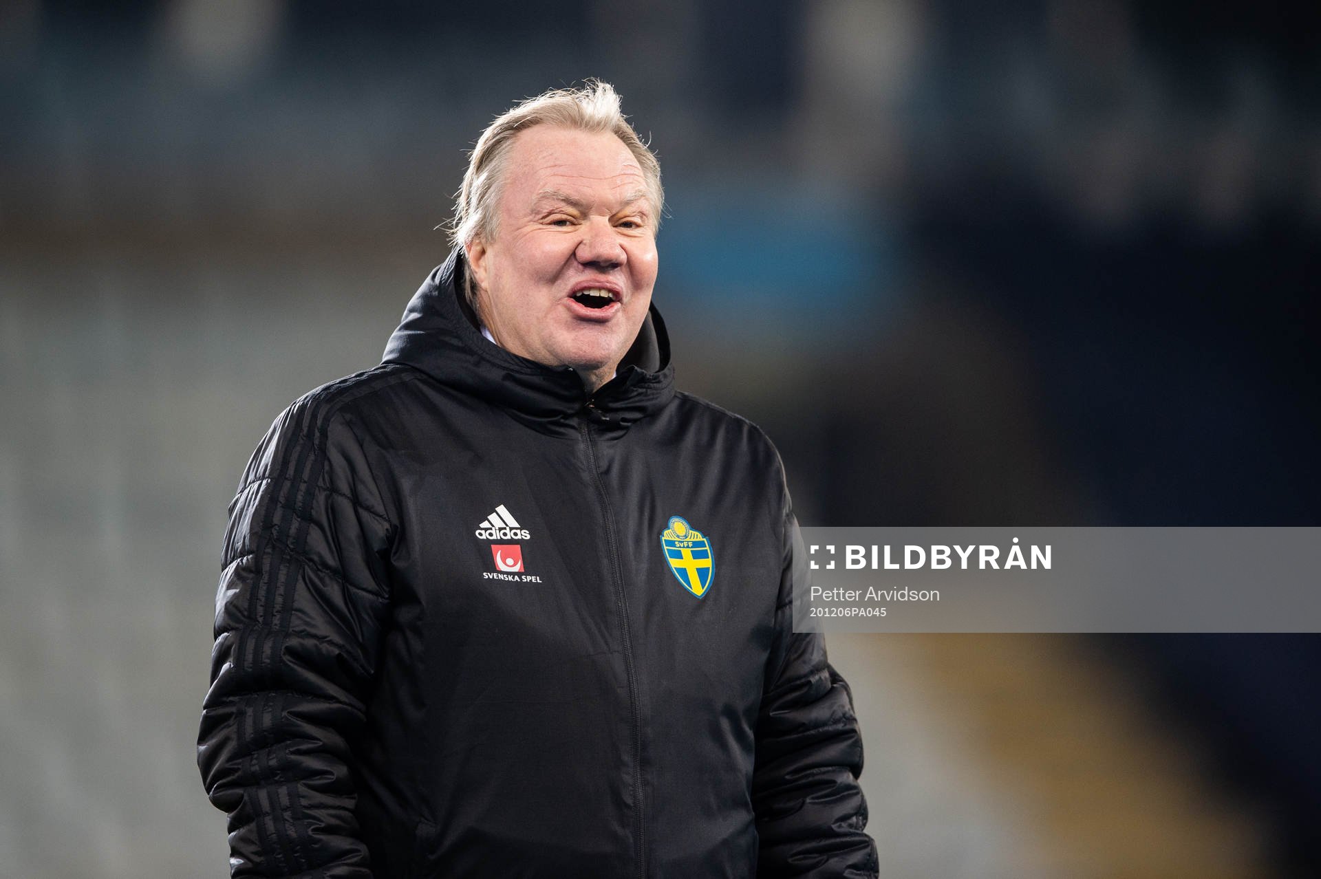 Fotbollförbundets ordförande Karl-Erik Nilsson
