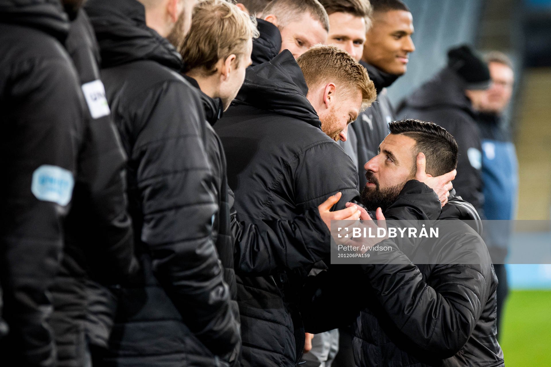 Malmö FFs Behrang Safari kramar om Anders Christiansen