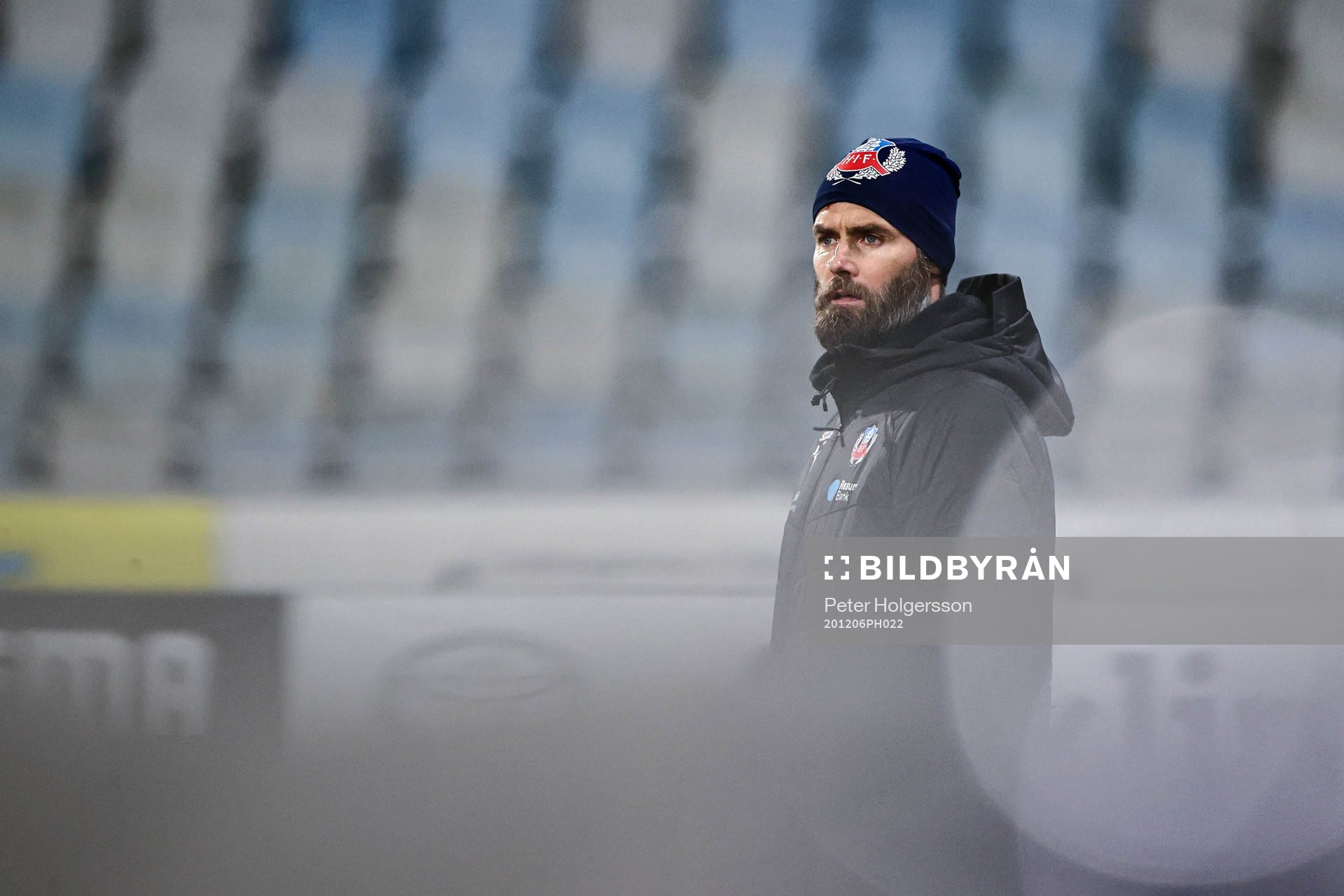 Helsingborgs tränare Olof Mellberg
