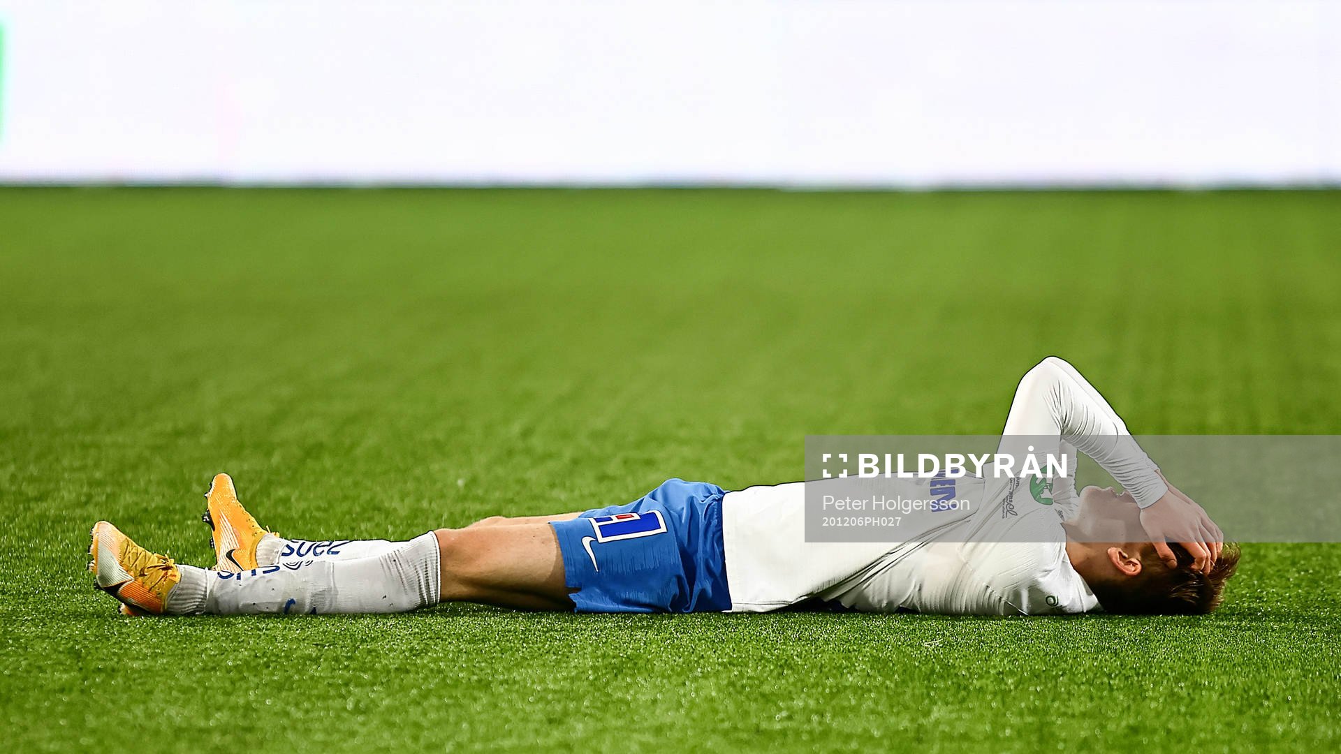 IFK Norrköpings Ísak Bergmann Jóhannesson deppar