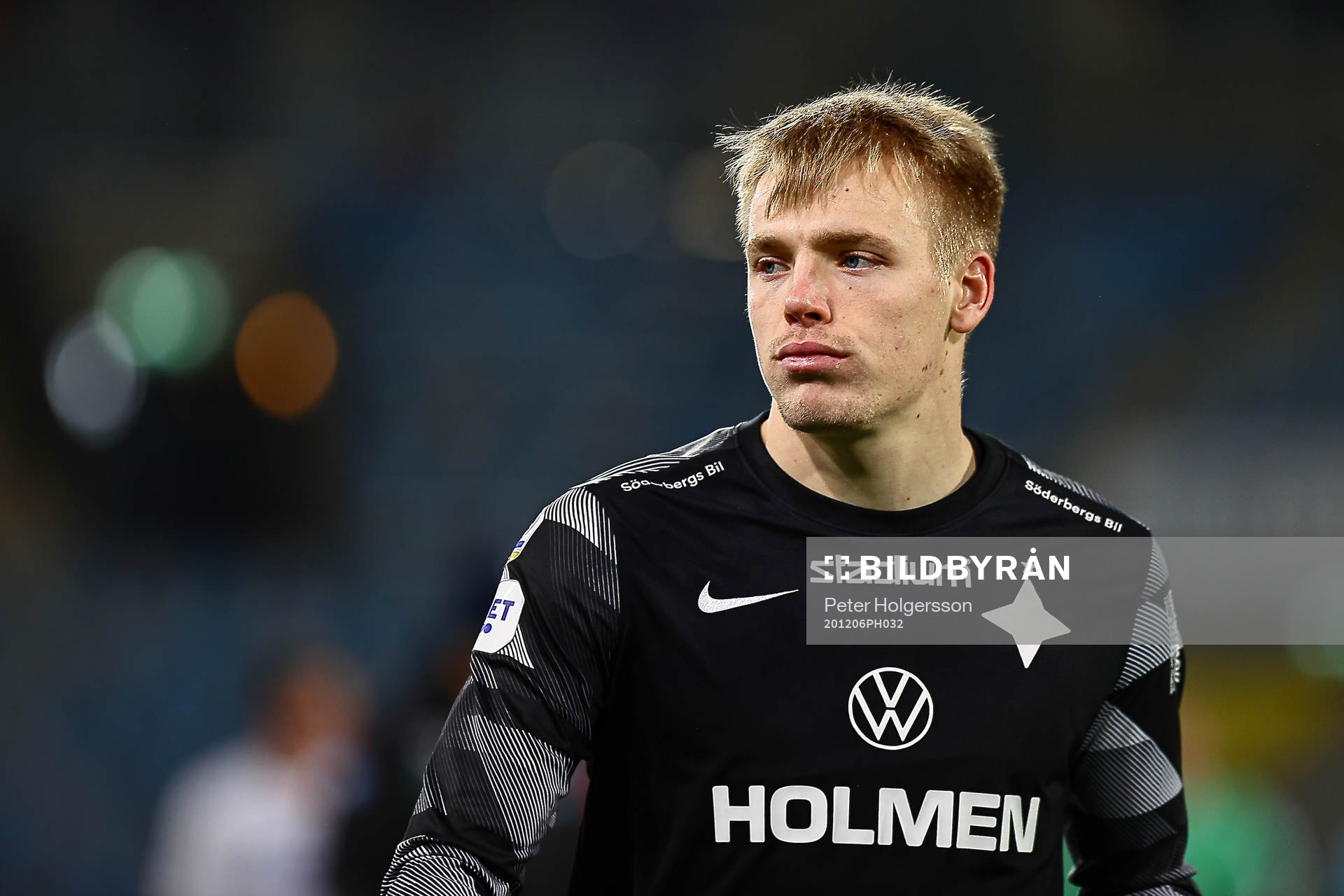 IFK Norrköpings målvakt Isak Pettersson deppar