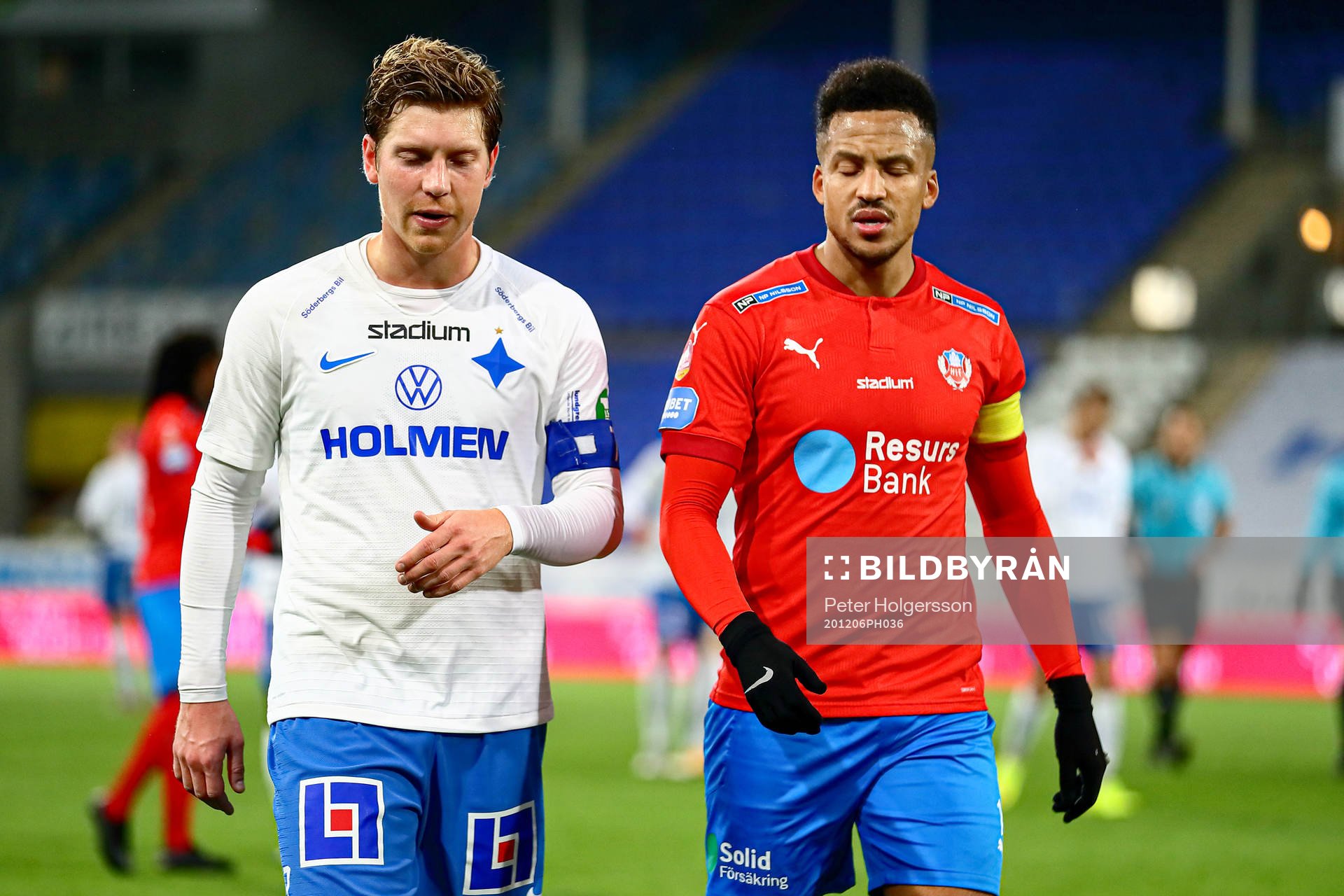 IFK Norrköpings Alexander Fransson och Helsingborgs Martin