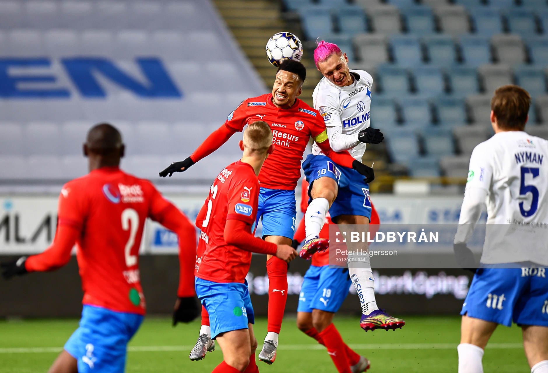 Helsingborgs Martin Olsson och IFK Norrköpings Jonathan