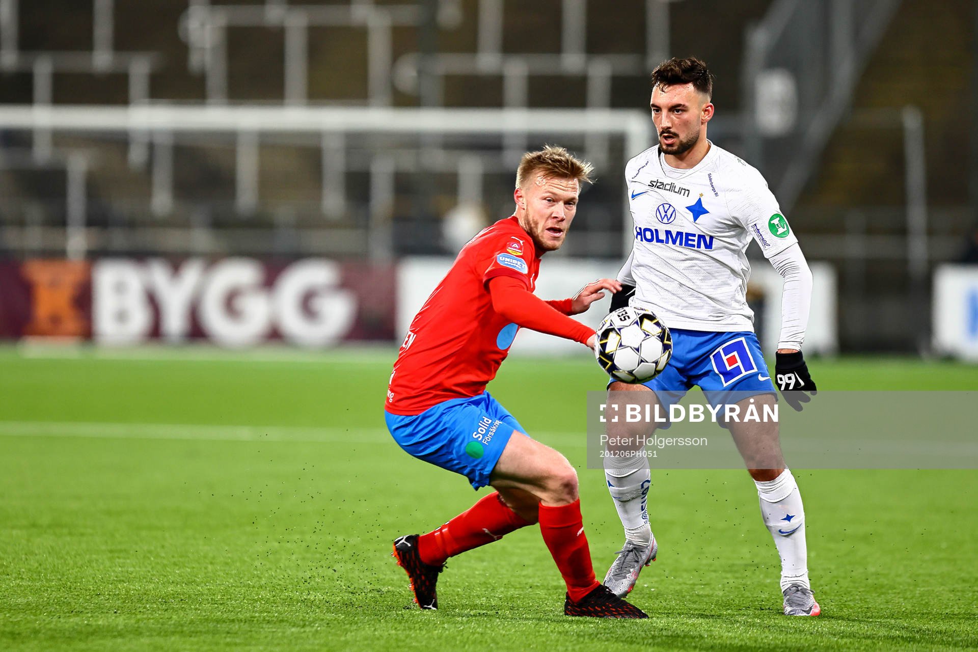 Helsingborgs Andreas Landgren och IFK Norrköpings Sead