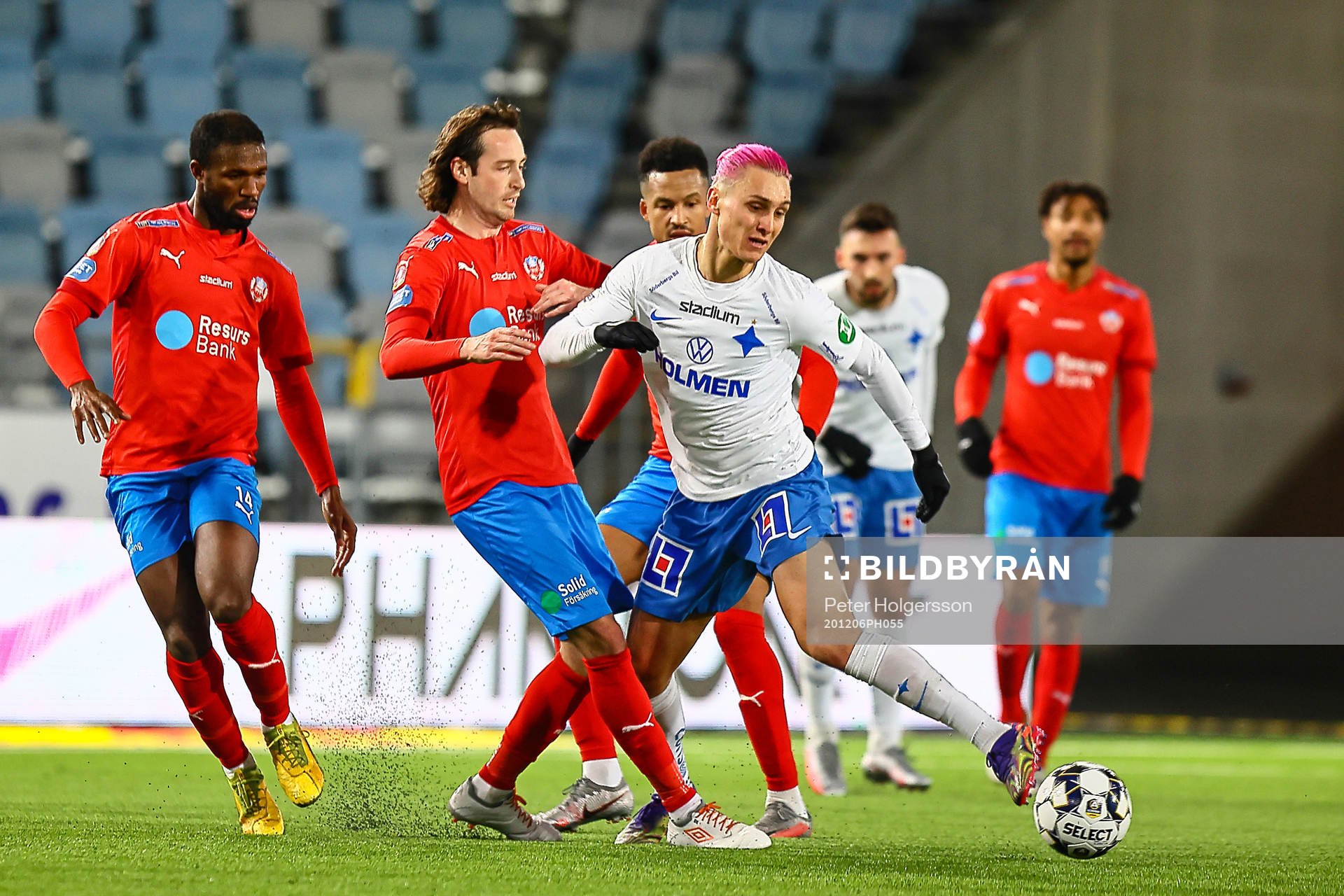 Helsingborgs Mohammed Abubakari, Mikkel Diskerud och IFK