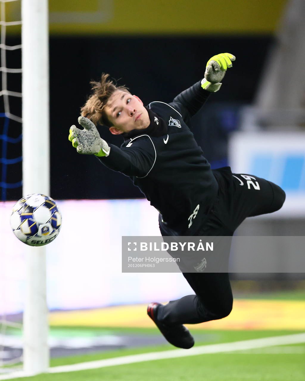 IFK Norrköpings målvakt Julius Lindgren