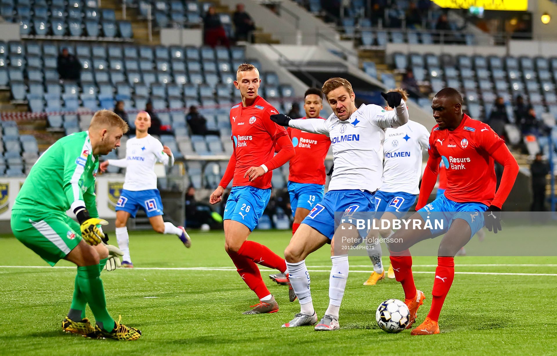 IFK Norrköpings Christoffer Nyman och Helsingborgs Ravy