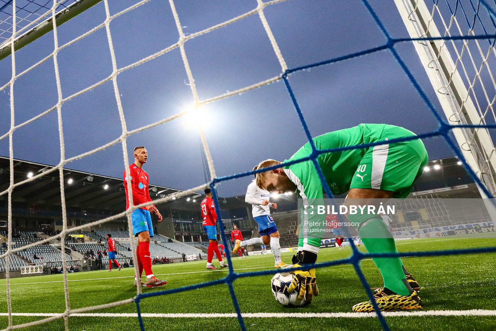 Helsingborgs målvakt Ian Pettersson