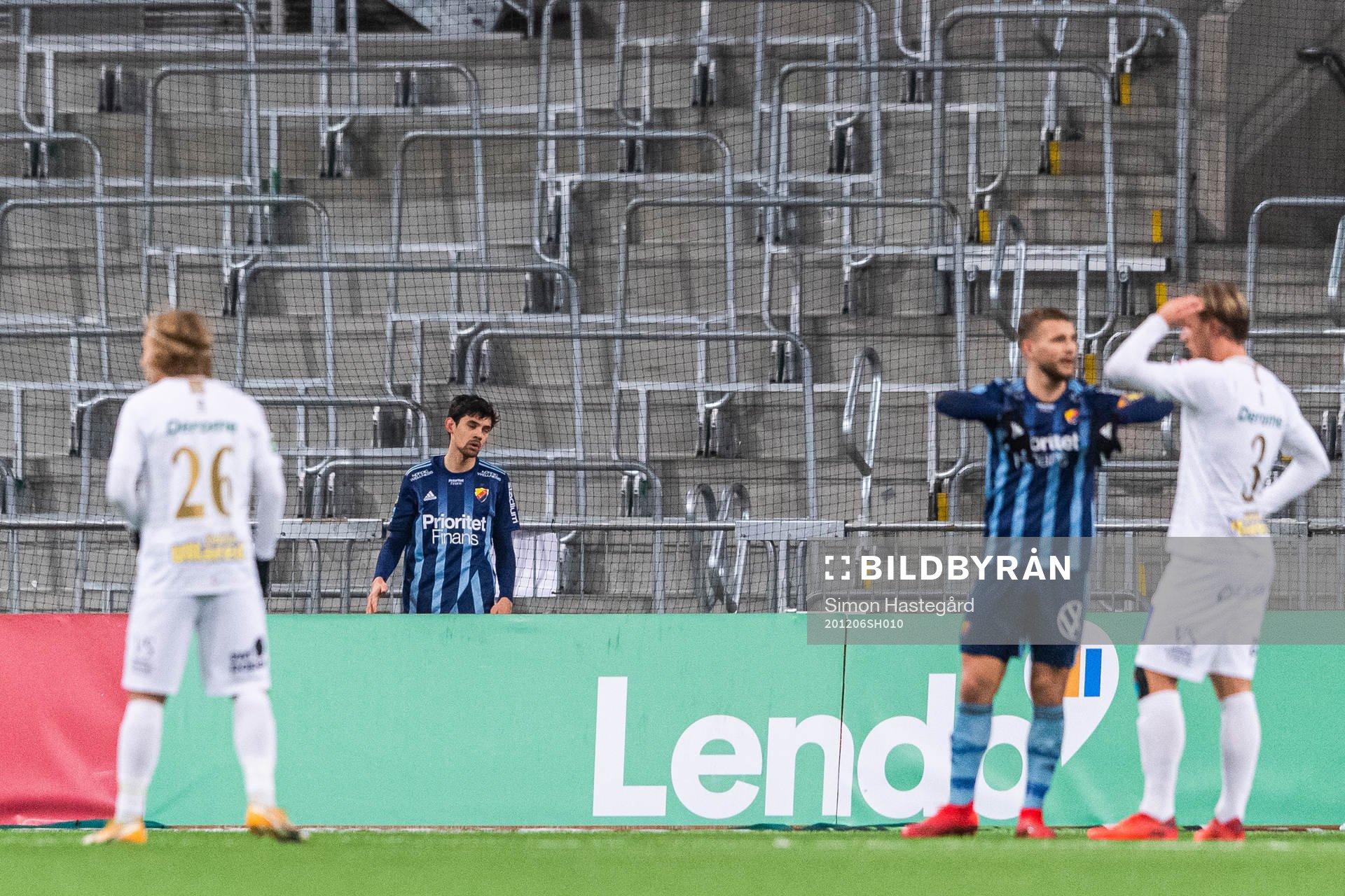 Djurgårdens Jesper Nyholm deppar